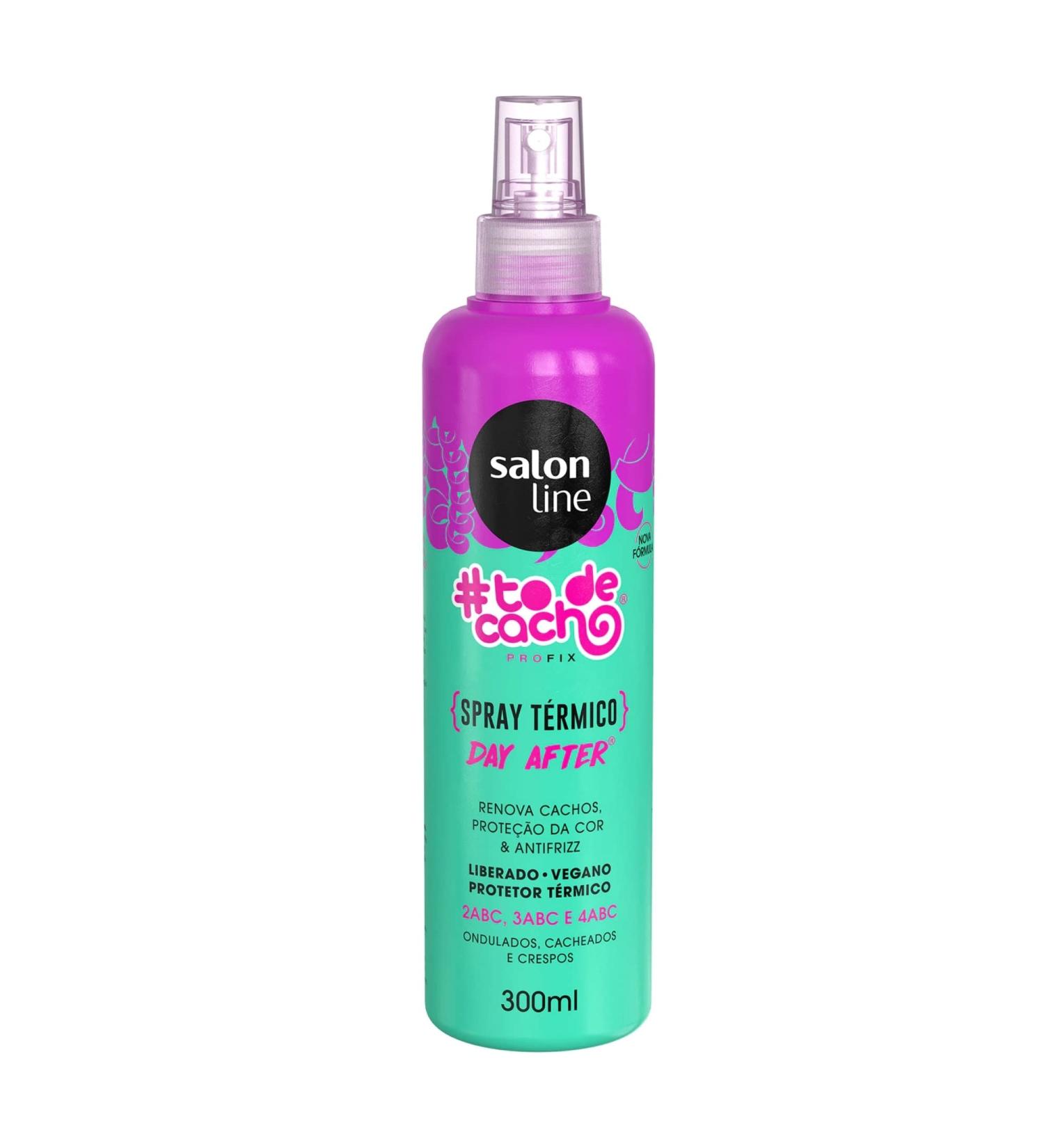 Linha Tratamento (#ToDeCacho) Salon Line - Spray Termico Renova Cachos (Pode Vir Quente Que Eu To Podendo) 300 Ml - (Treatment (#IHaveCurls) Collection - Curl Renewal Thermal Spray 10.14 Fl Oz) - Buy Online on GoSupps.com