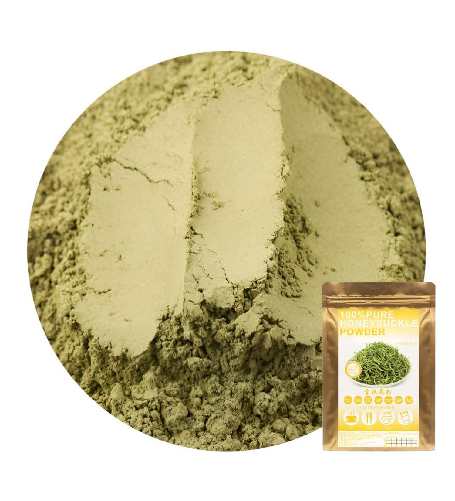 Plant Gift 100% Pure Honeysuckle Powder 100G/3.25oz Non-GMO Powder No Filler No additives Natural Honeysuckle Flour Best Flavor for Smoothie Drinks Tea and Baking Adds Flavor and Taste 2UK-PO0036 - Buy Online on GoSupps.com