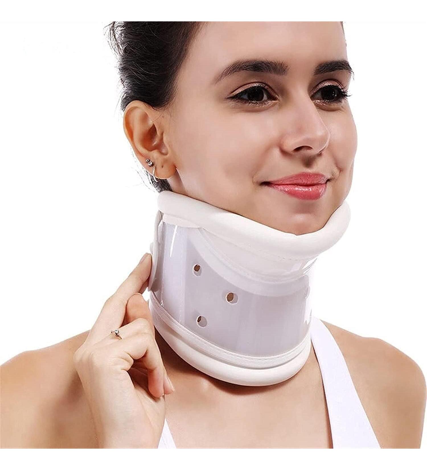 Neck Protection Collar Necklace for Posture | Cervical Device for Office Workers Students & Drivers | Relieves Sore Throat & Torticollis (Size: S) - Buy Online on GoSupps.com