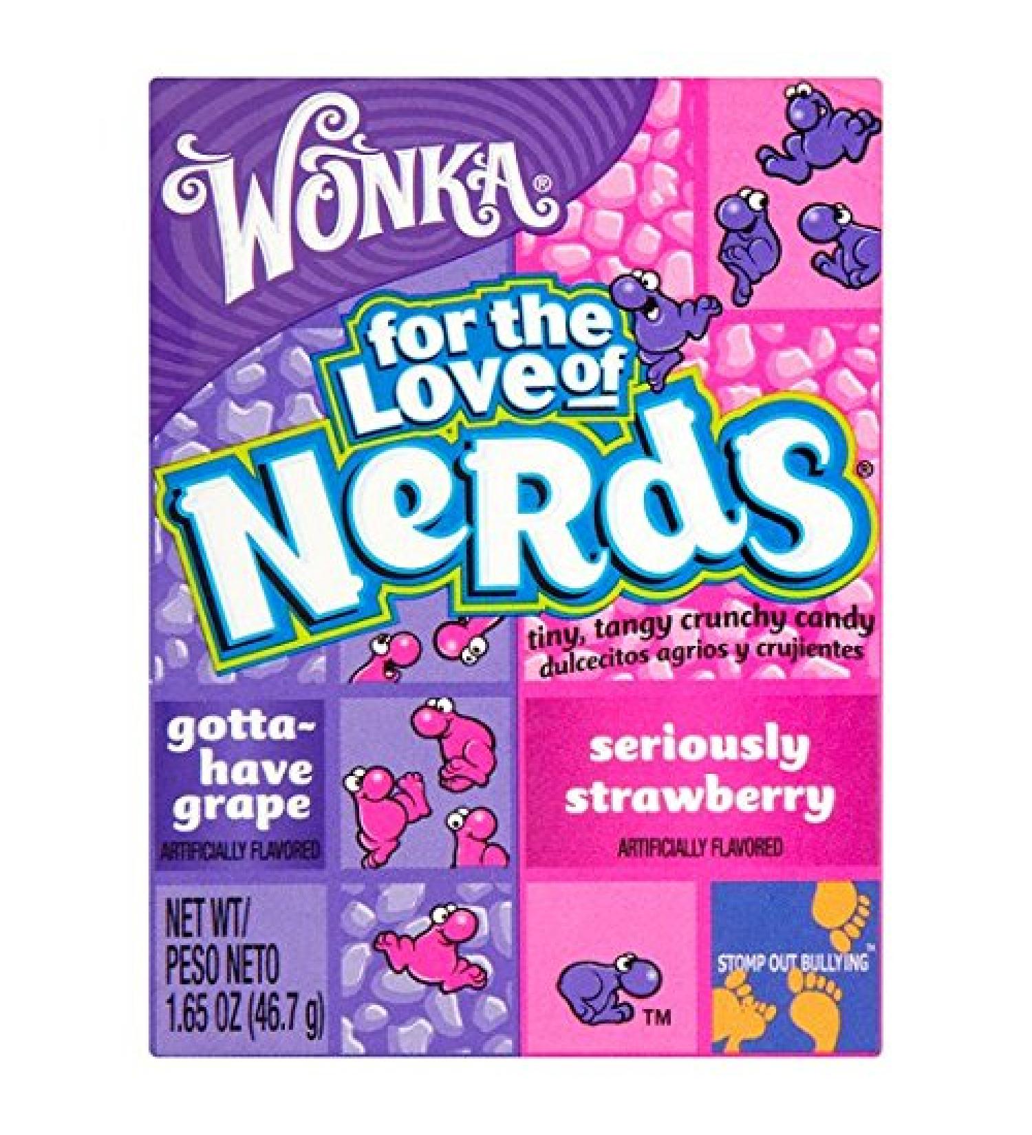 Wonka Wonka Nerds Strawberry & Raisin 46.7 G