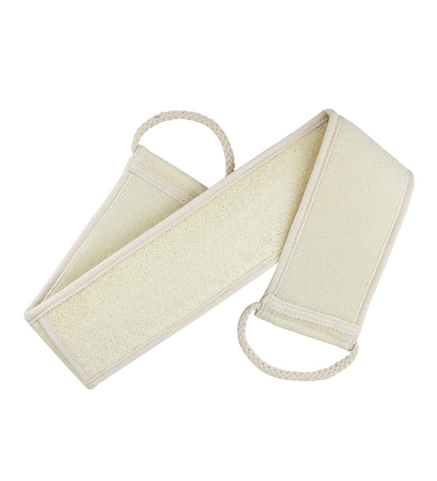 Shop High-Quality Luffa Scrubbers & Exfoliating Sponges - Beige Body Peeling Tools for a Refreshing Shower Experience - Buy Online on GoSupps.com
