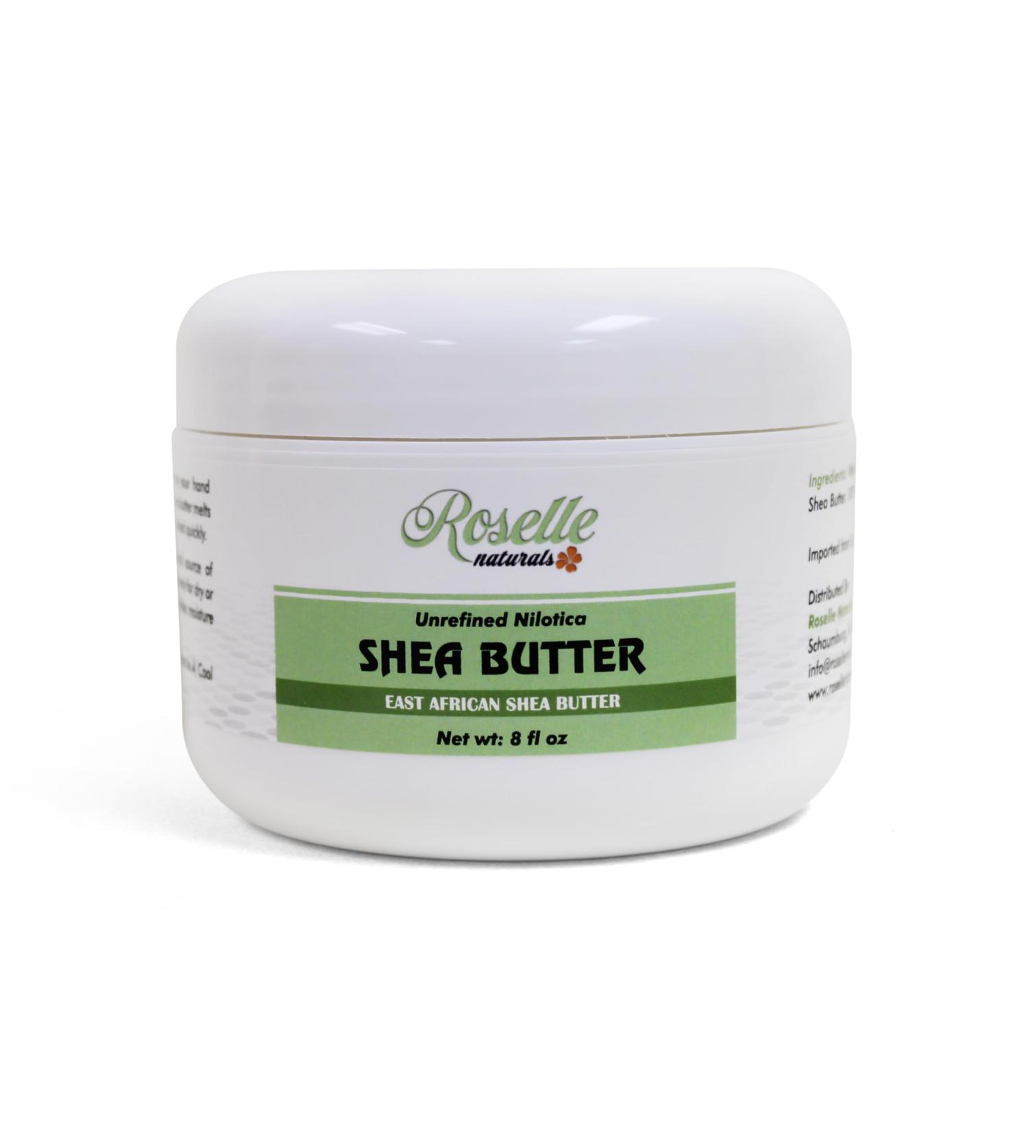 Pure Nilotica Shea Butter - Organic Raw & Unrefined for Hair Face & Body - 8oz - Buy Online on GoSupps.com