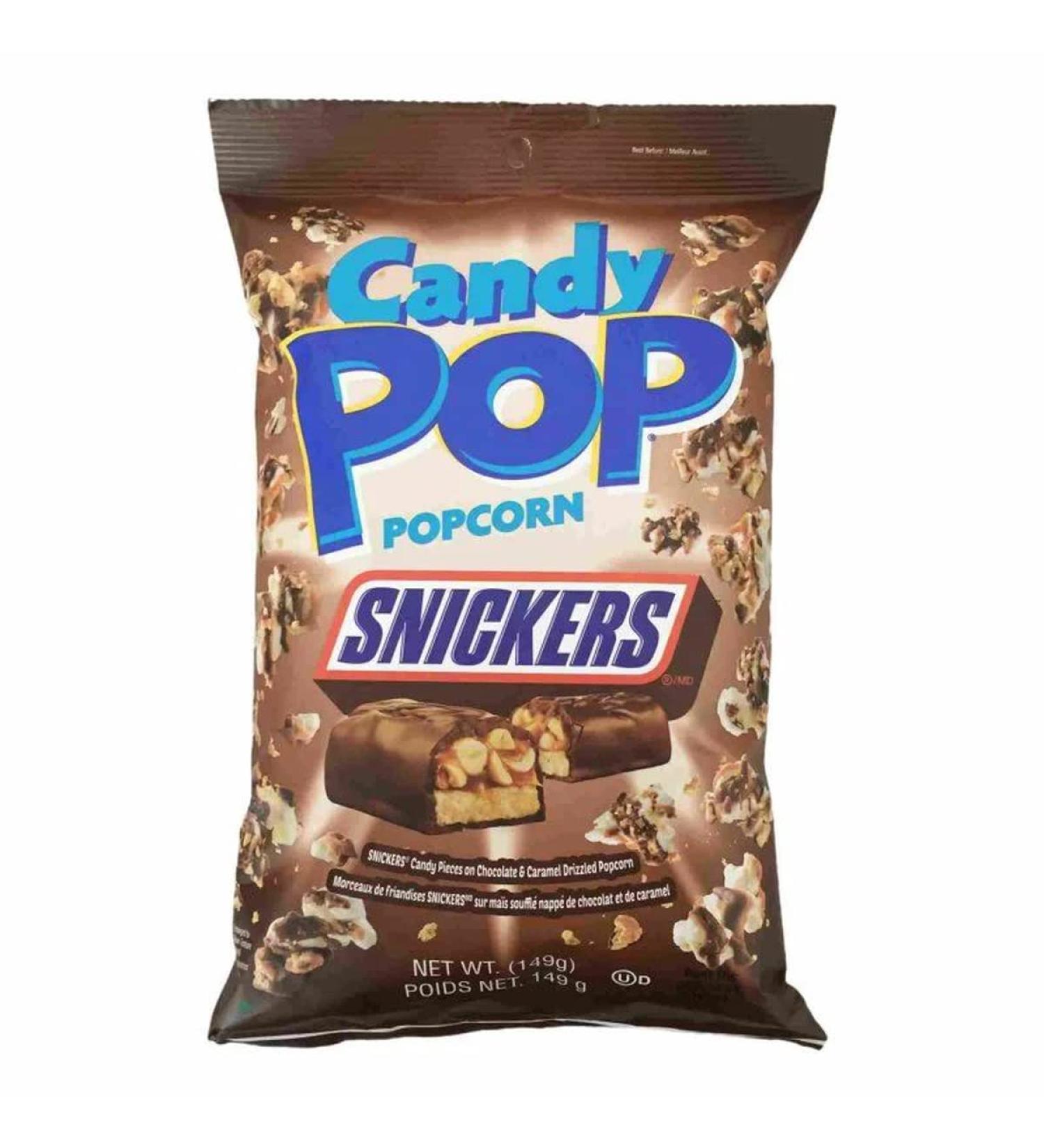 Candy Pop Snickers Pop Popcorn 149g