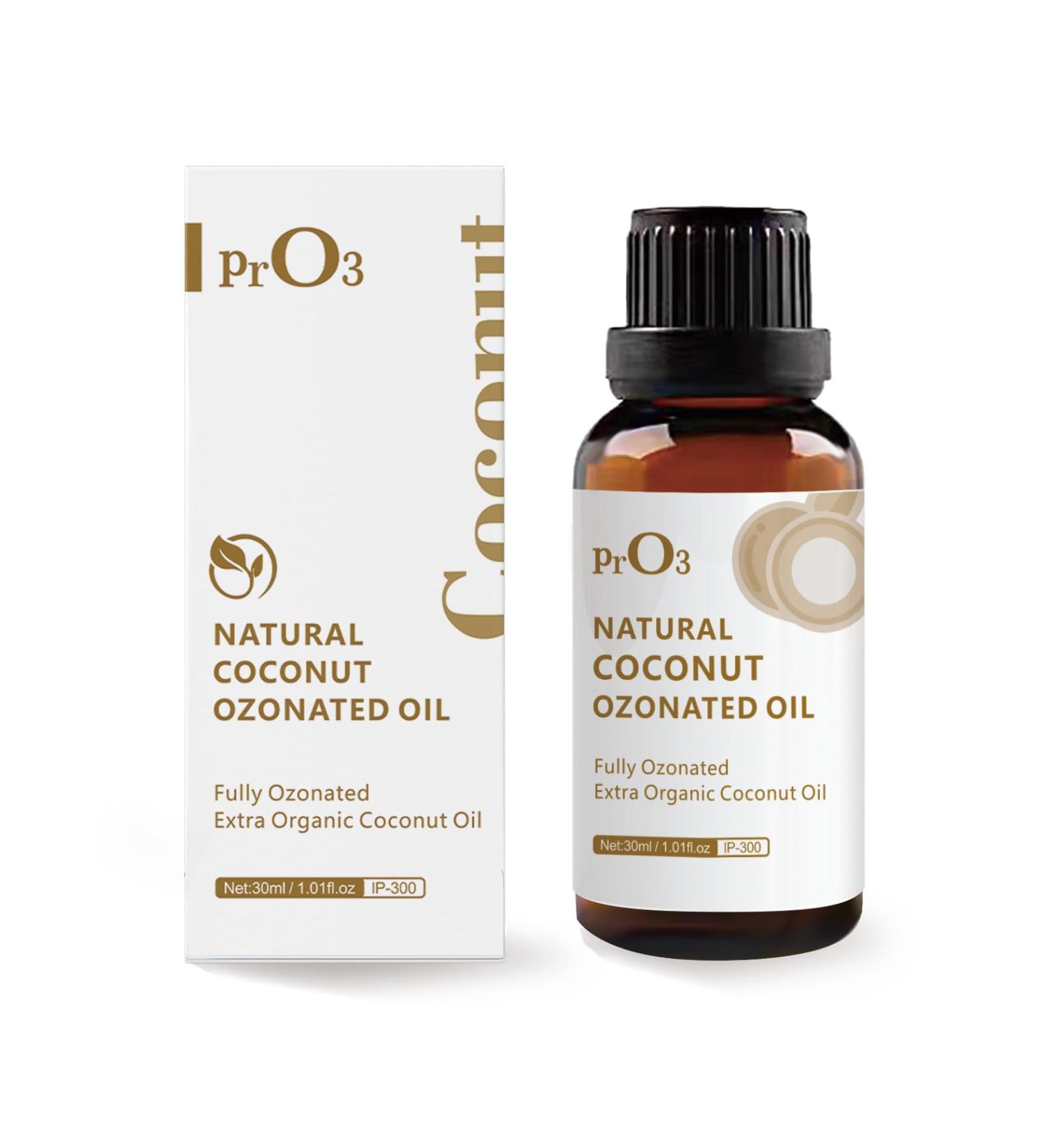 Fully Ozonated Coconut Oil-100% Pure Ozone Oil-1 OZ-Glass Bottle-Organic Natural for Skin Care Essence Oil- Rich in Reactive Oxygen - Buy Online on GoSupps.com