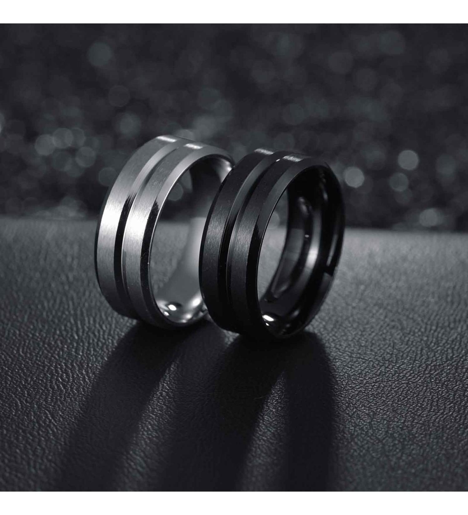 Magnetic Field Therapy Rings | Detox Lymphatic Drainage Rings for Weight Loss | Elegant Fashion for Men & Women (13 Black) - Buy Online on GoSupps.com
