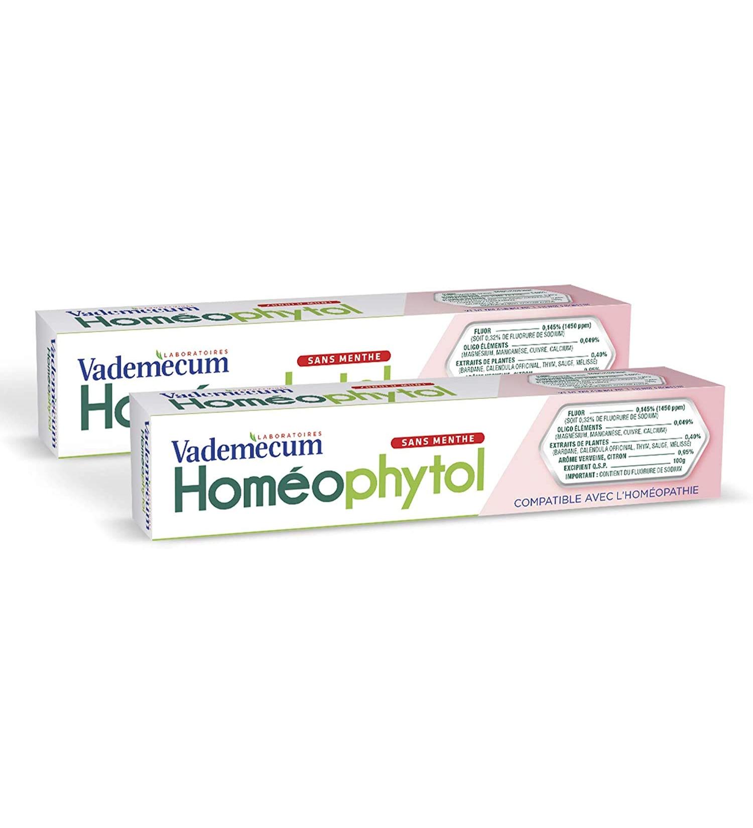 Vadem cum Hom ophytol Toothpaste - 75ml (2 Pieces) | Natural Oral Care for Healthy Teeth & Gums - International Shipping Available - Buy Online on GoSupps.com