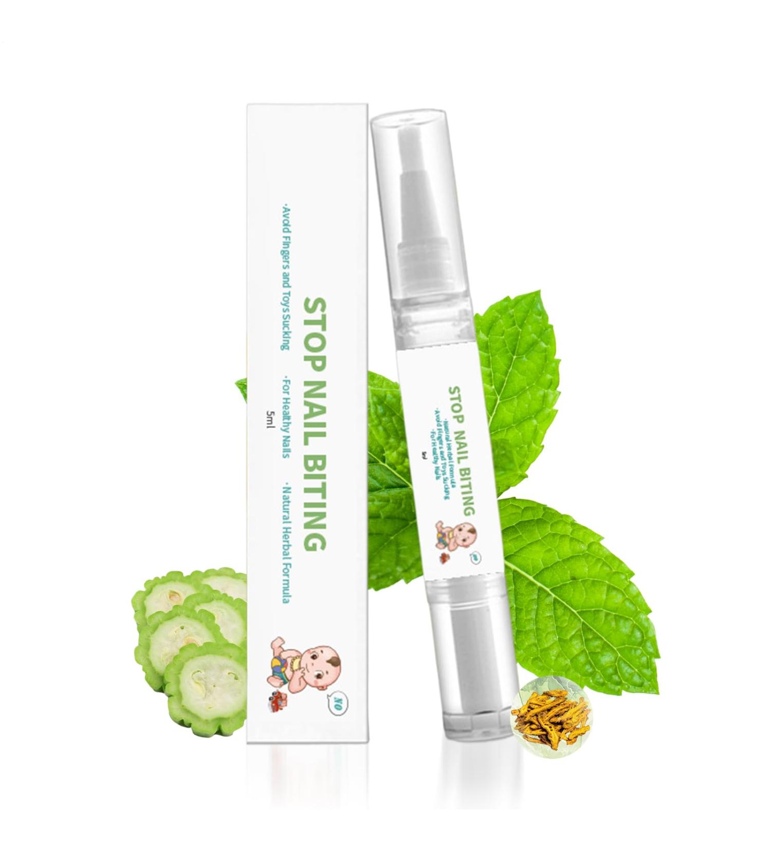 Toddler Nail Biting Polish - Stop Nail Biting Liquid - 5 ml - Emp che les doigts de sucer les doigts - Pour l' cole et la maison - Buy Online on GoSupps.com