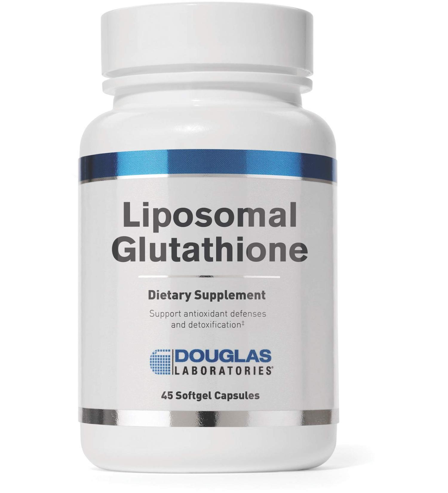 Buy Douglas Laboratories Liposomal Glutathione | Antioxidant & Detox Support | 45 Softgel Capsules - International Shipping Available - Buy Online on GoSupps.com