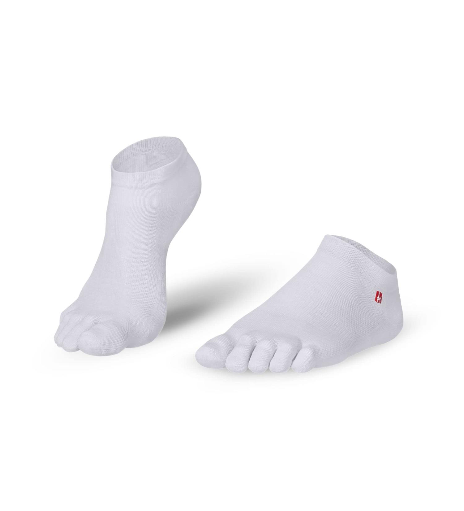 Knitido Track & Trail Ultralite Fresh Toe Sock Sneakers Unisex 35-38 - Lightweight White Footwear for Comfort & Style - Buy Online on GoSupps.com