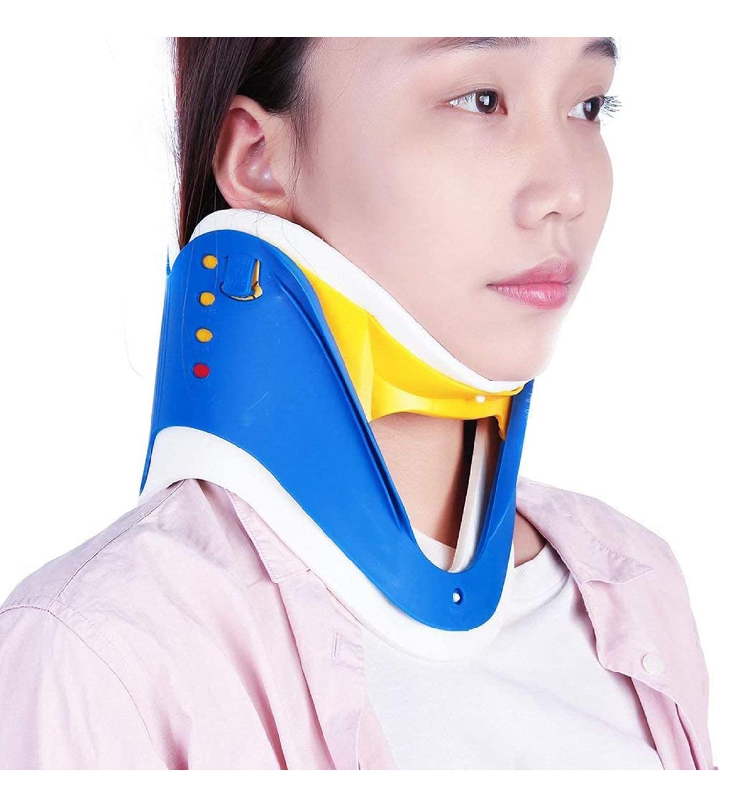 Cervical Traction Device | Neck Collar Support for Pain Relief | Portable Stretcher for Home & Travel | Improve Spine Immobilization - Buy Online on GoSupps.com