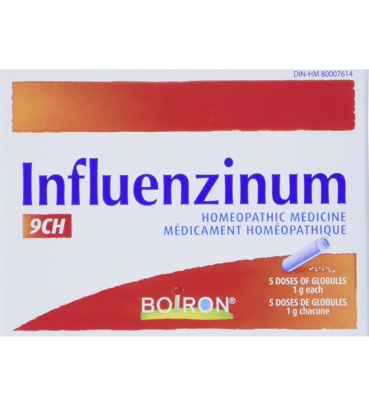 Boiron Influenzinum 2024-2025 Homeopathic medicine 5 Doses (1g Each) - Buy Online on GoSupps.com