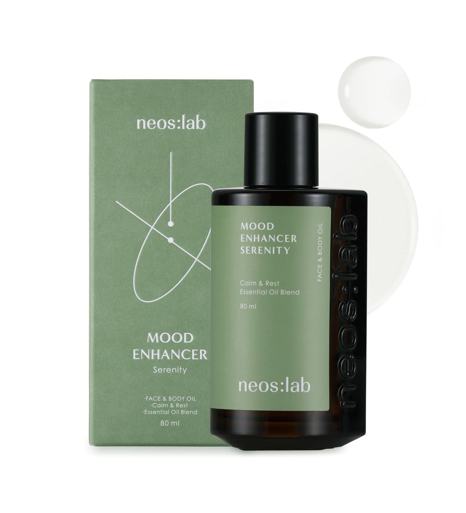 Mood Enhancer Serenity Face & Body Oil - Vegan Aromatherapy Basil & Hinoki Scent | Hydrating 80ml Oil for Glowy Skin & Gua Sha Use - Buy Online on GoSupps.com