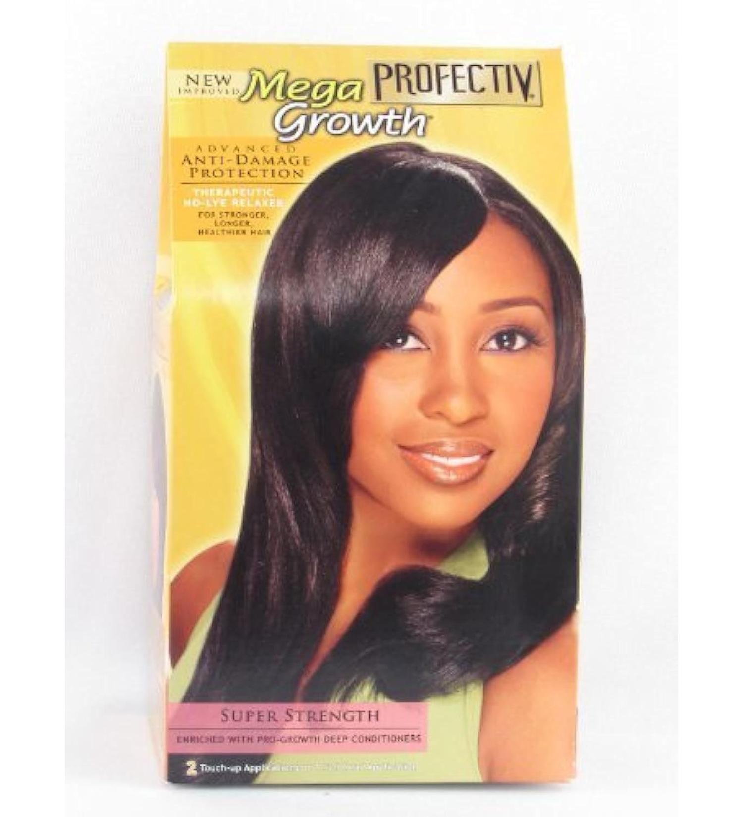 Profectiv Mega Growth Therapeutic No-Lye Relaxer Super - Smoothing Cream for Relaxing Hair - Buy Online on GoSupps.com