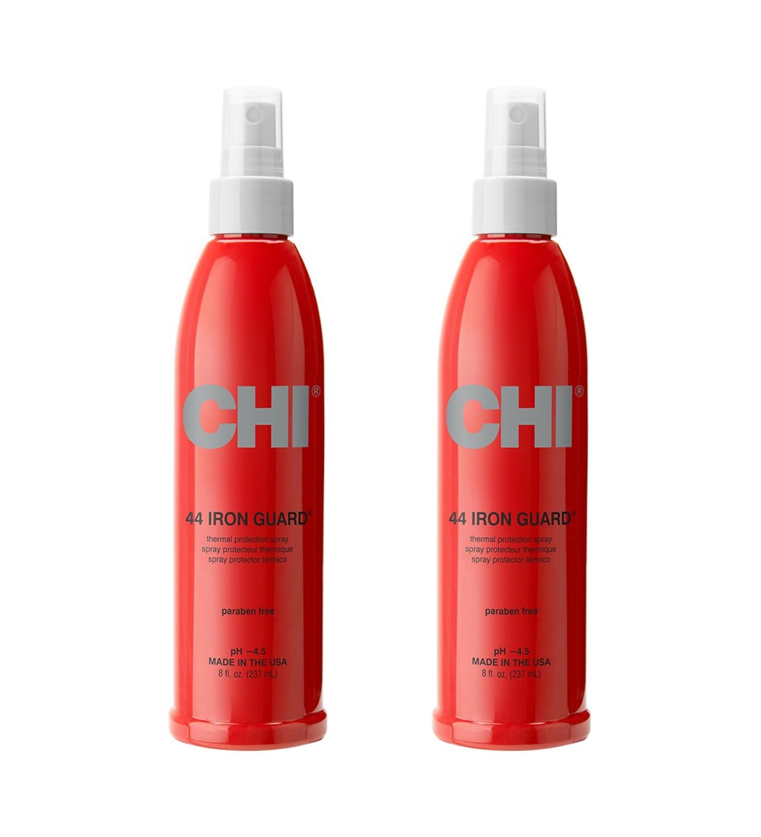 CHI 44 Iron Guard Thermal Protection Spray Gray 8 Oz - 2 Pack | Heat Protectant Spray - Buy Online on GoSupps.com