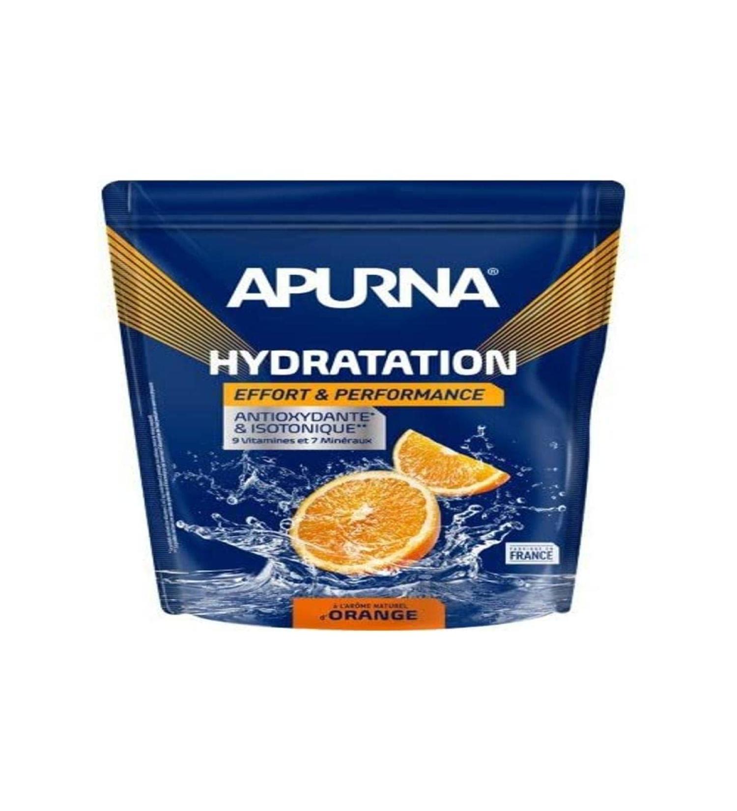 APURNA APURNA - ORANGE DOYPACK HYDRATION DRINK - Energy and hydration - 1500g Doypack