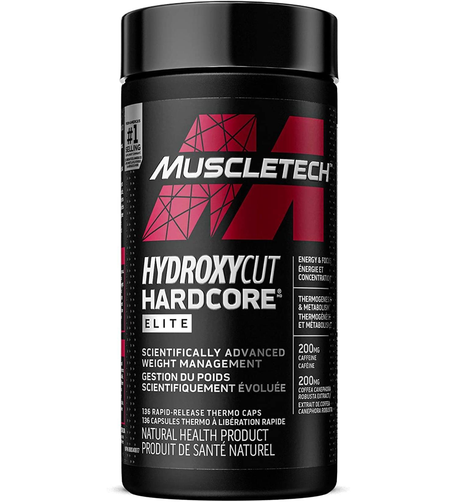 Muscletech Weight Loss Pills for Women and Men Muscle Hydroxycut Hardcore Elite Weight Loss Supplement Pills Energy Pills Metabolism Booster for Weight Loss Weightloss and Energy Supplements 136 Pills (Pack of 1) - Buy Online on GoSupps.com