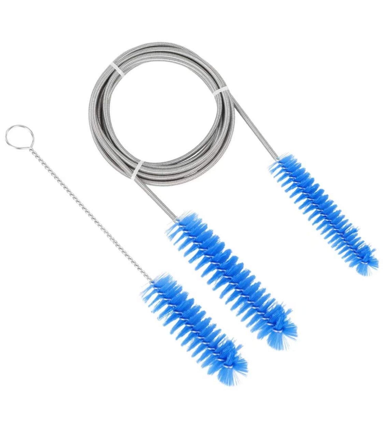 CPAP Tube Cleaning Brush Set - 15mm and 19mm Brush Diameter - Blue - Fits Most CPAP Hose Types - Buy Online on GoSupps.com