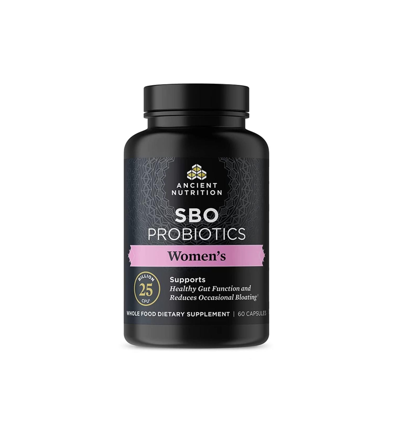 Ancient Nutrition Women's SBO Probiotics 60 CT - Buy Online on GoSupps.com