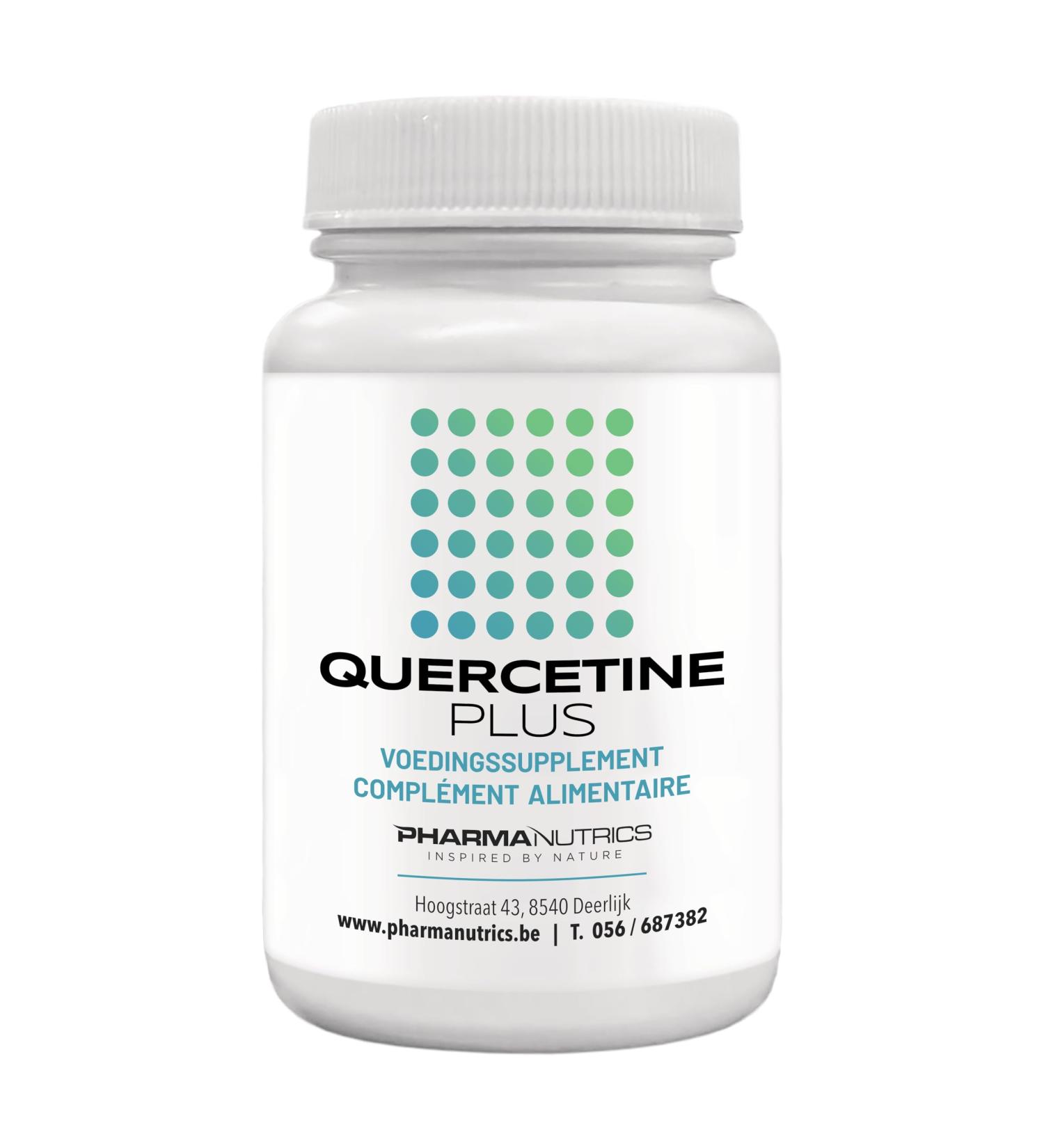 QUERCETINE PLUS 60 V-CAPS PHARMANUTRICS//ALLERGIE-ONTSTEKING//QUERCETINE-RIBES NIGRUM (CASSIS)-VIT C//VOEDINGSSUPPLEMENT