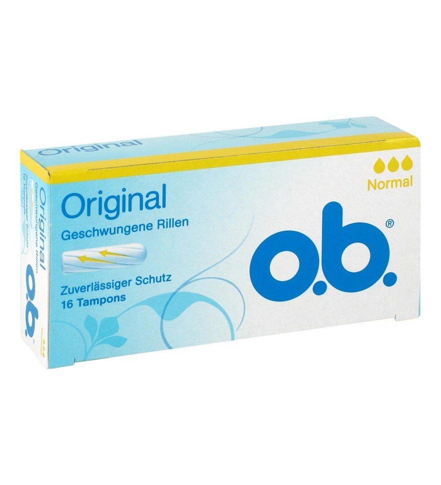 ob Original Tampons Normal pack of 16