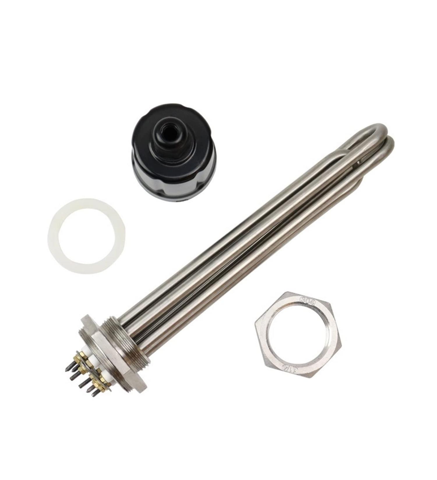 DN32 electric heating element SUS304 immersion boiler 3kw375kw45kw6kw9kw color heating nut voltage 1 - Buy Online on GoSupps.com