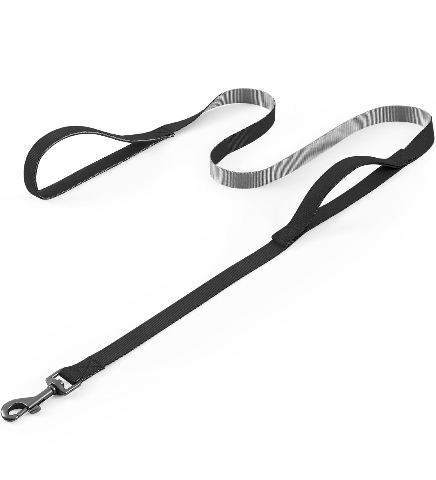 COMSLE Long Leads for Dog Training | 3m/10ft Strong Nylon Dog Leash with Handle | Ideal for Pet Recall, Training, and Outdoor Activities | Black - Buy Online on GoSupps.com