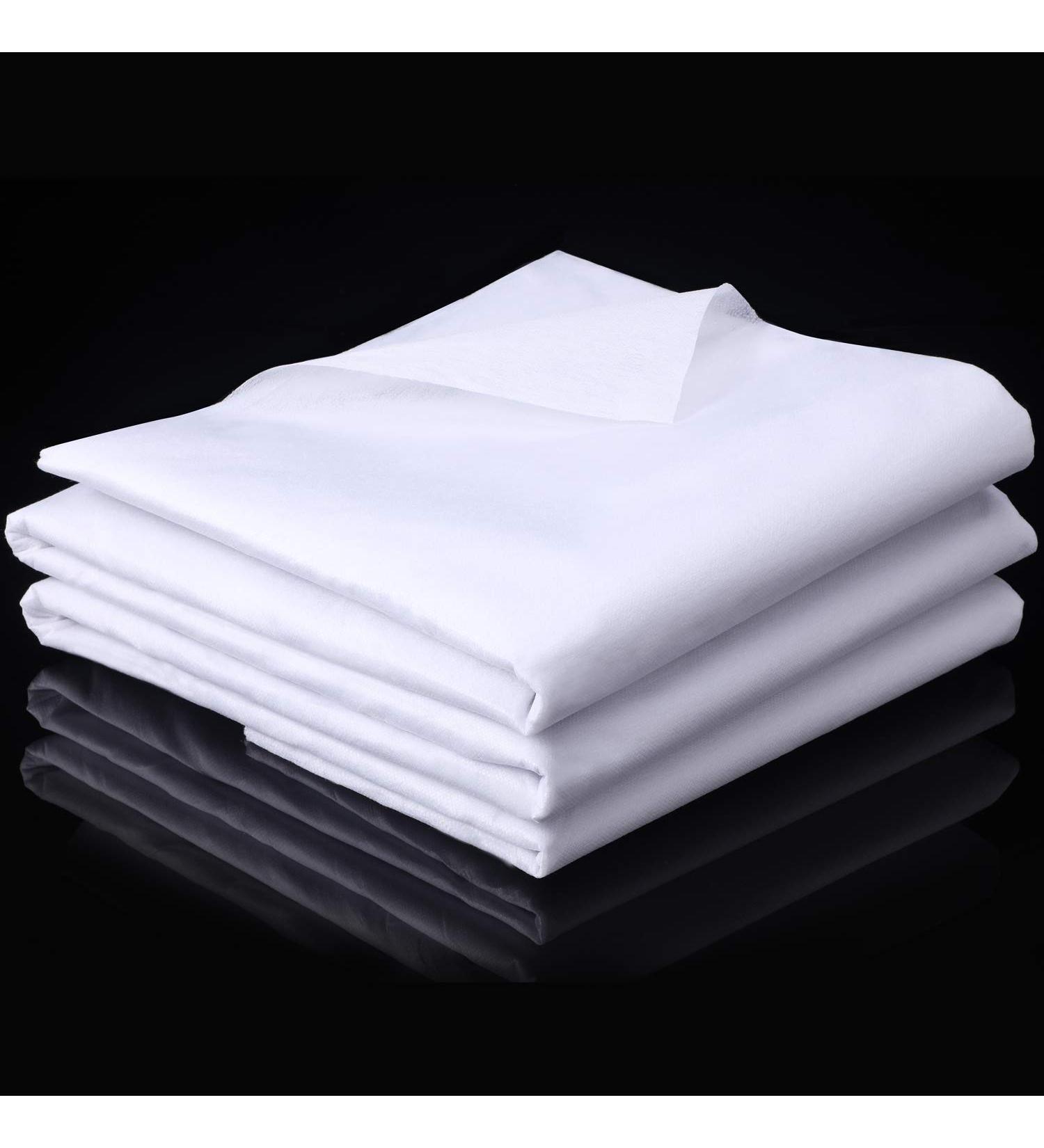 White Lightweight Fusible Non-Woven Interfacing Fabric - 60x6 Yards - DIY Iron-On Supplies - Buy Online on GoSupps.com