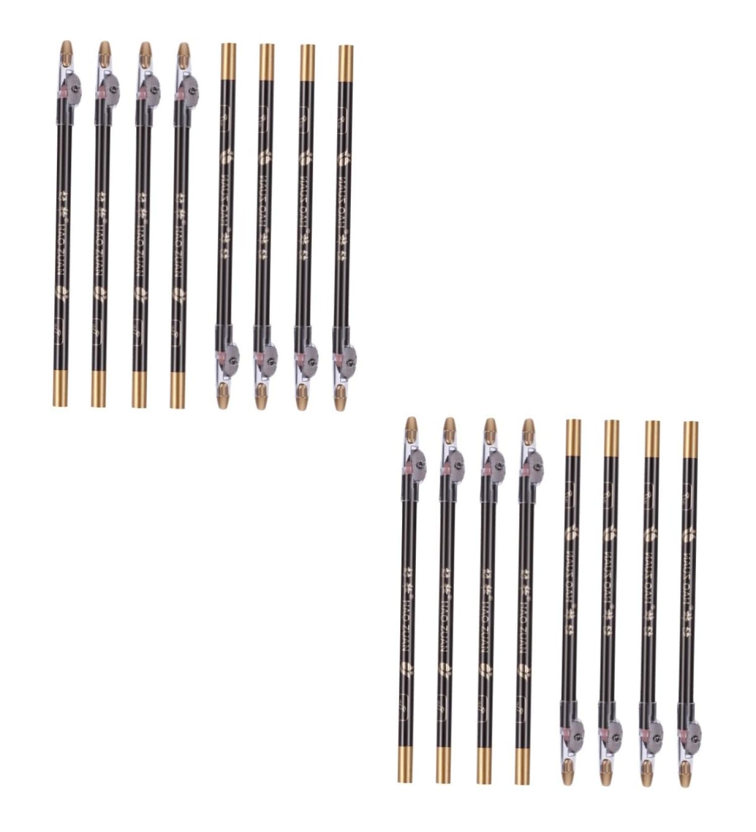 Healeved 16 Pcs Pencil Sharpener Eyebrow Pencil Eyebrow Makeup Waterproof Eyebrow Pencil Makeup Pencil 1 count (Pack of 1) Blackx2pcs - Buy Online on GoSupps.com