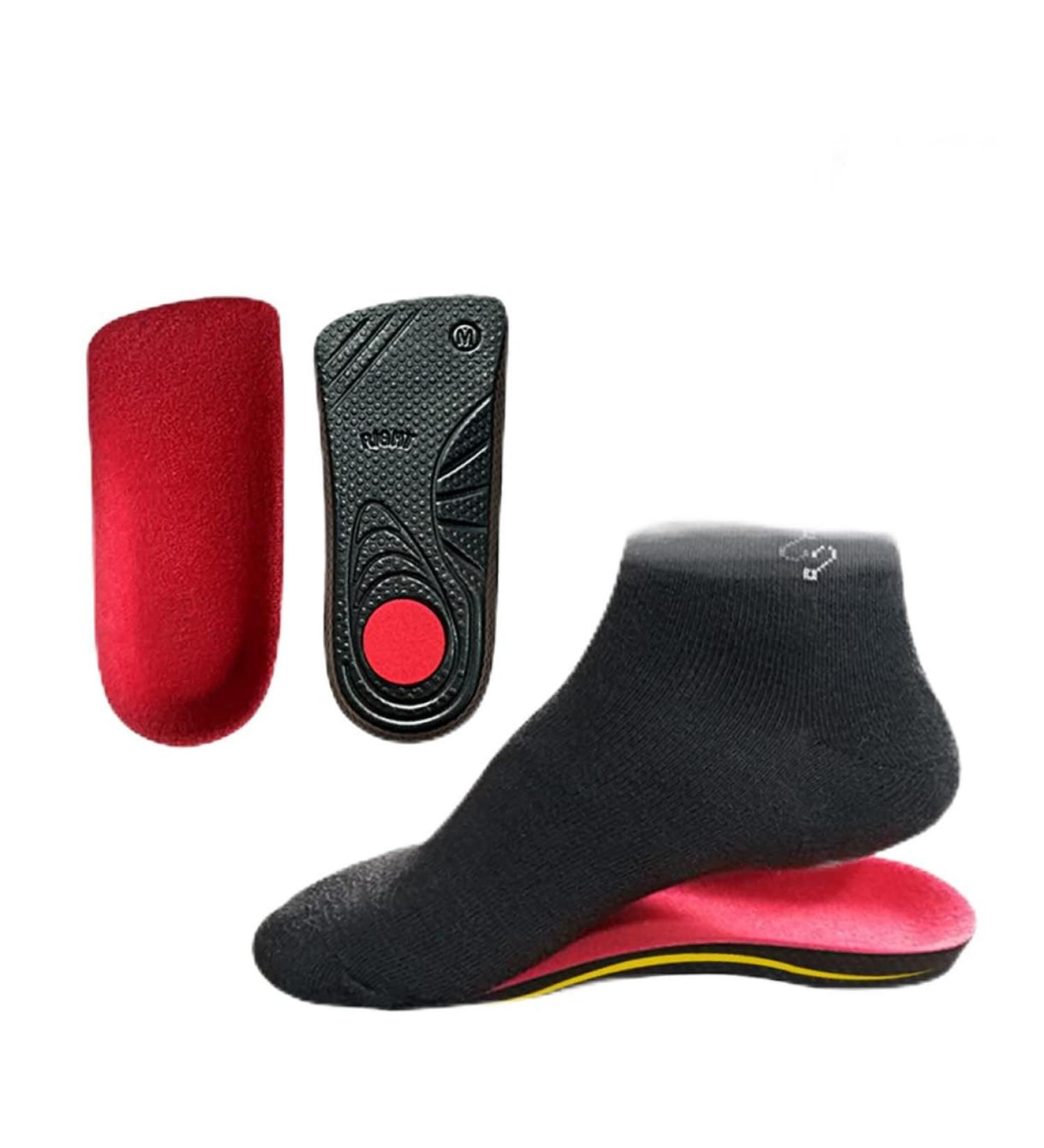 Buy L Shape Leg Insoles - Arch Support Inserts for Women - Orthotic Insoles for Running & Comfort - International Shipping Available - Buy Online on GoSupps.com