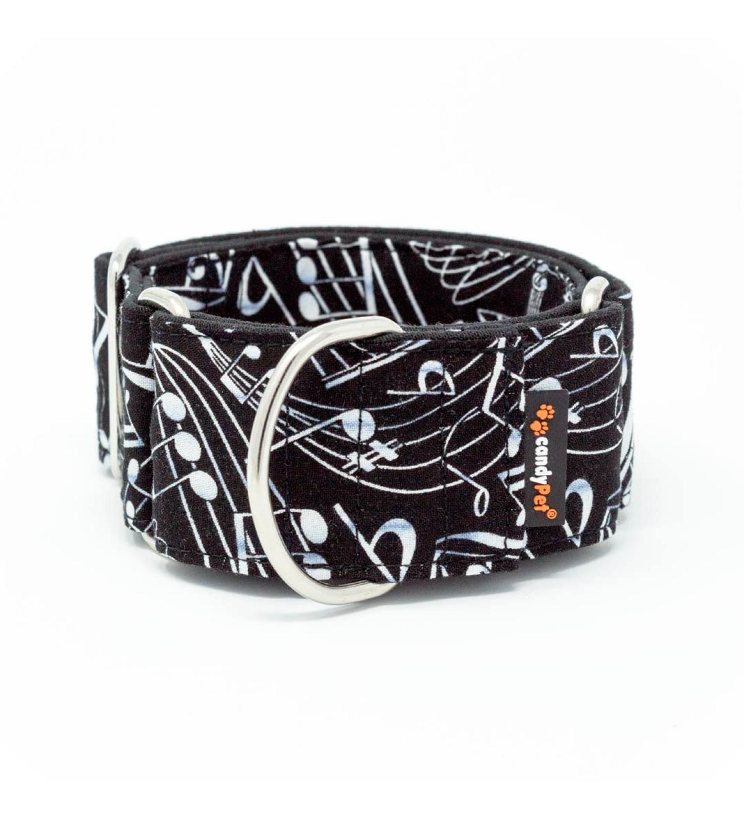 Buy candyPet Martingale Dog Collar Music Model 4 cm Wide Fits 30-50 cm Diameter - Durable & Stylish for Your Pet - Buy Online on GoSupps.com