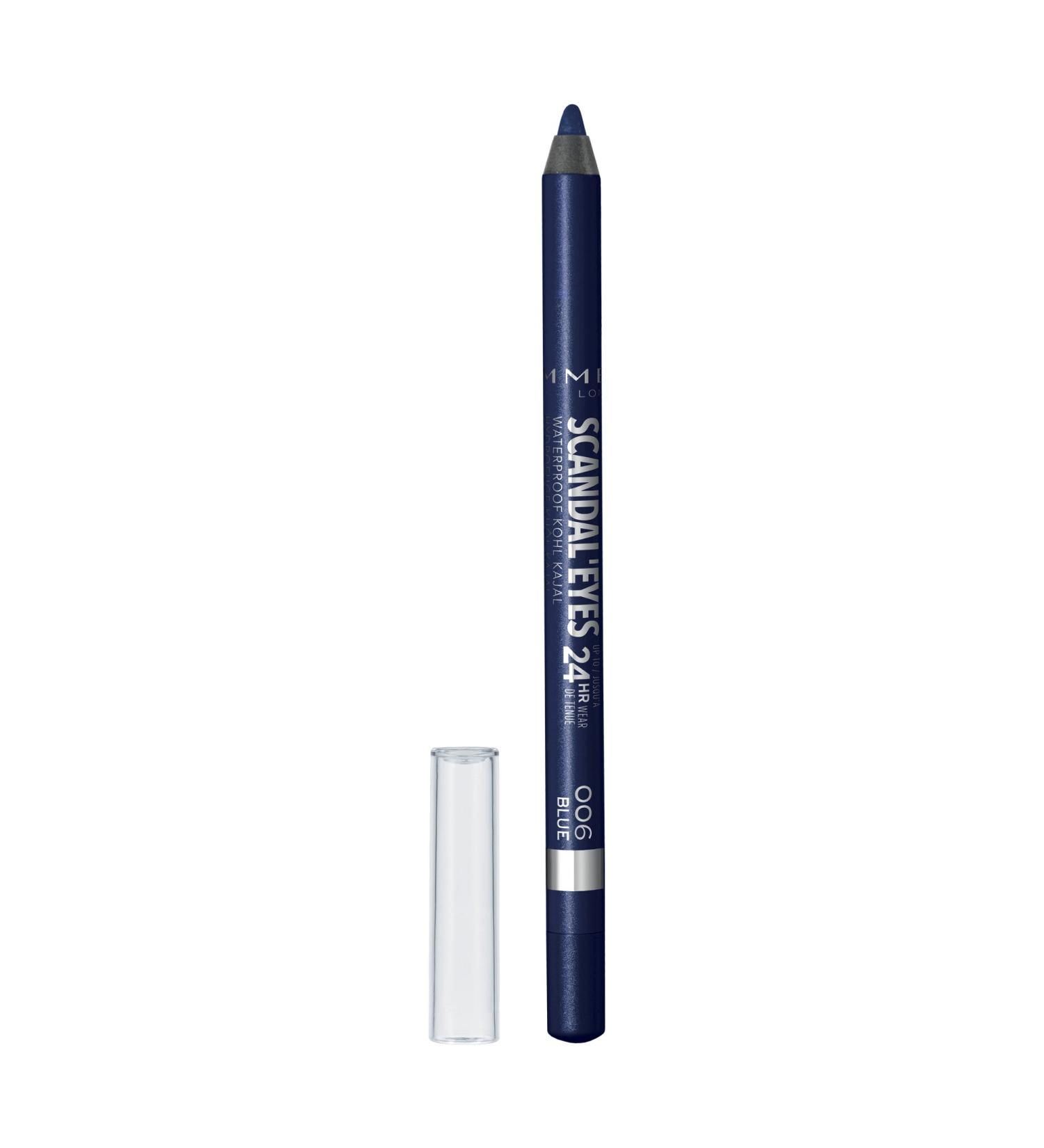 Scandaleyes Waterproof Deep Blue Kohl Kajal Liner - 1 Pack - Buy Online on GoSupps.com