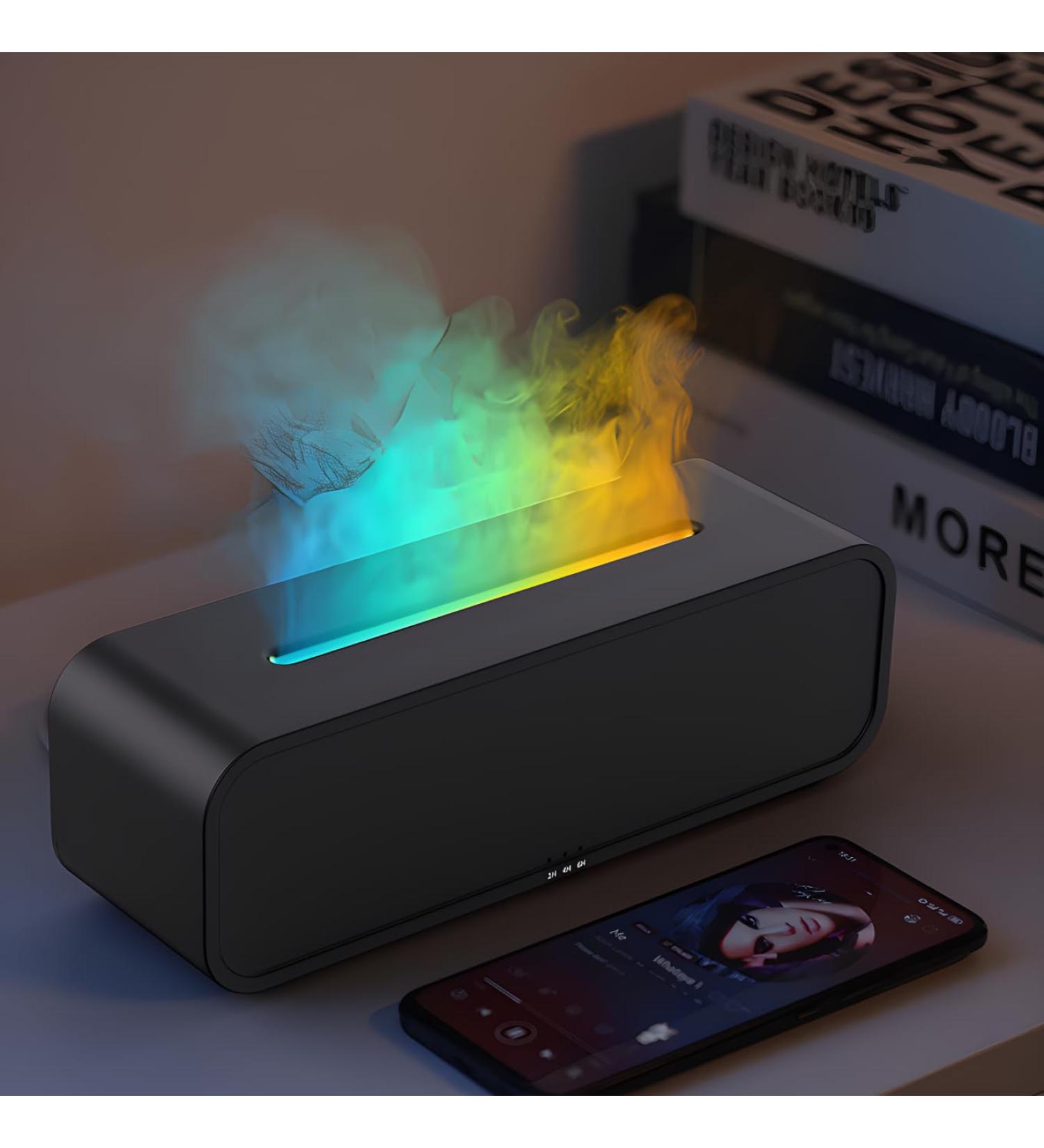 RELIABLE LED Light Diffusers - 200ML Essential Oil & Humidifier | 5-in-1 Aroma Diffuser with 7 Color Changing Lights - International Shipping Available - Buy Online on GoSupps.com
