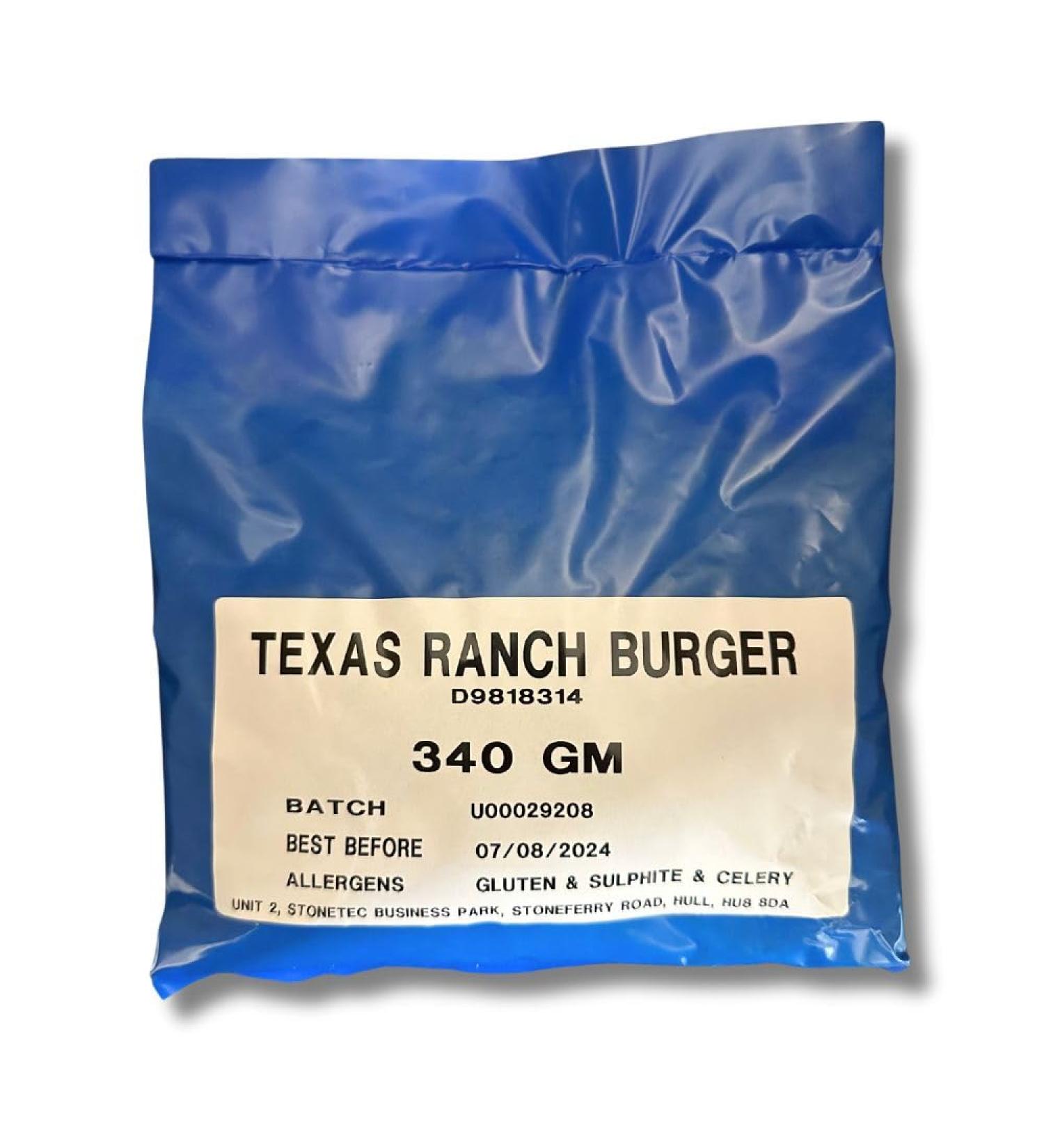 Weschenfelder Texas Ranch Burger Seasoning (340g complete mix makes 4.5kg batch of burgers)