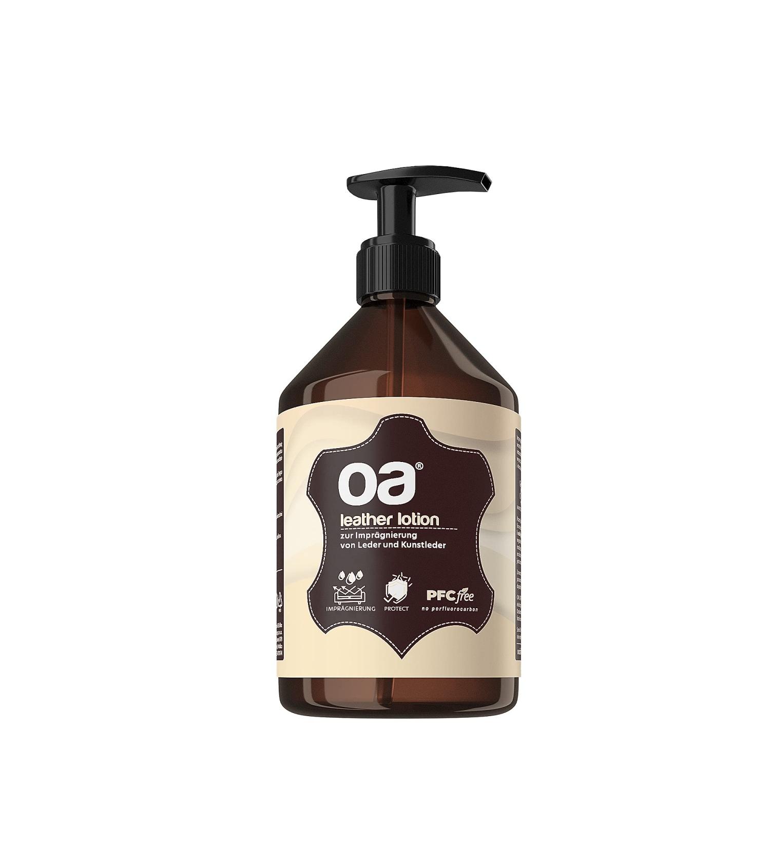 Premium Oa Leather Care 500ml - 100% PFC Free Leather Balm for Auto & Furniture - Protect & Restore Your Leather Sofa Car Seats Shoes Jackets & Handbags - Buy Online on GoSupps.com