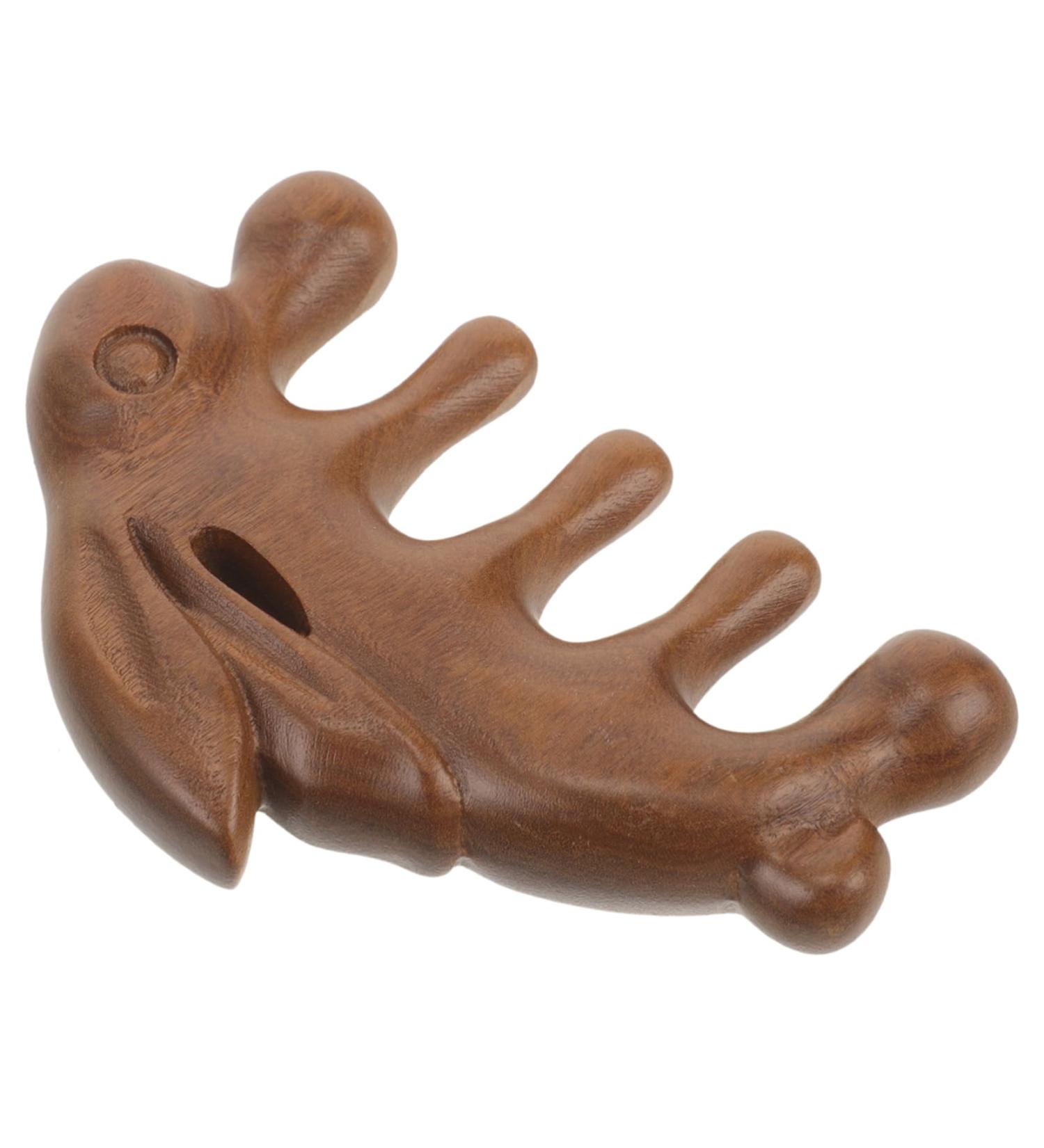 Buy Minkissy Wood Massage Comb - Handheld Body & Scalp Massager | Thai Massage Tool for Relaxation | International Shipping - Buy Online on GoSupps.com