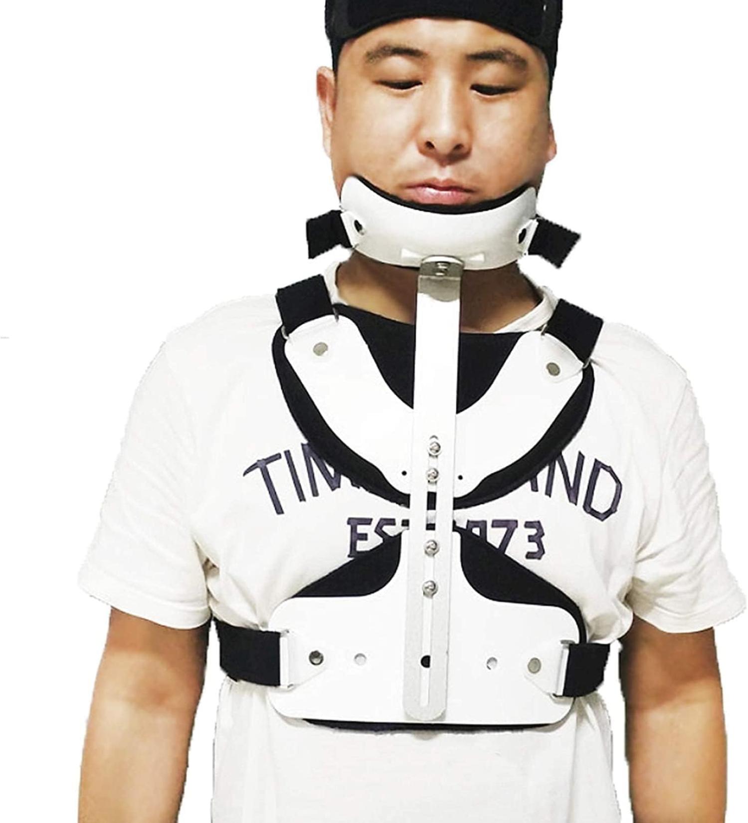 Jlasdr Cervical Orthoses - Adjustable Cervicothoracic Support for Neck & Breast | U-Shaped Lords Support - International Shipping Available - Buy Online on GoSupps.com
