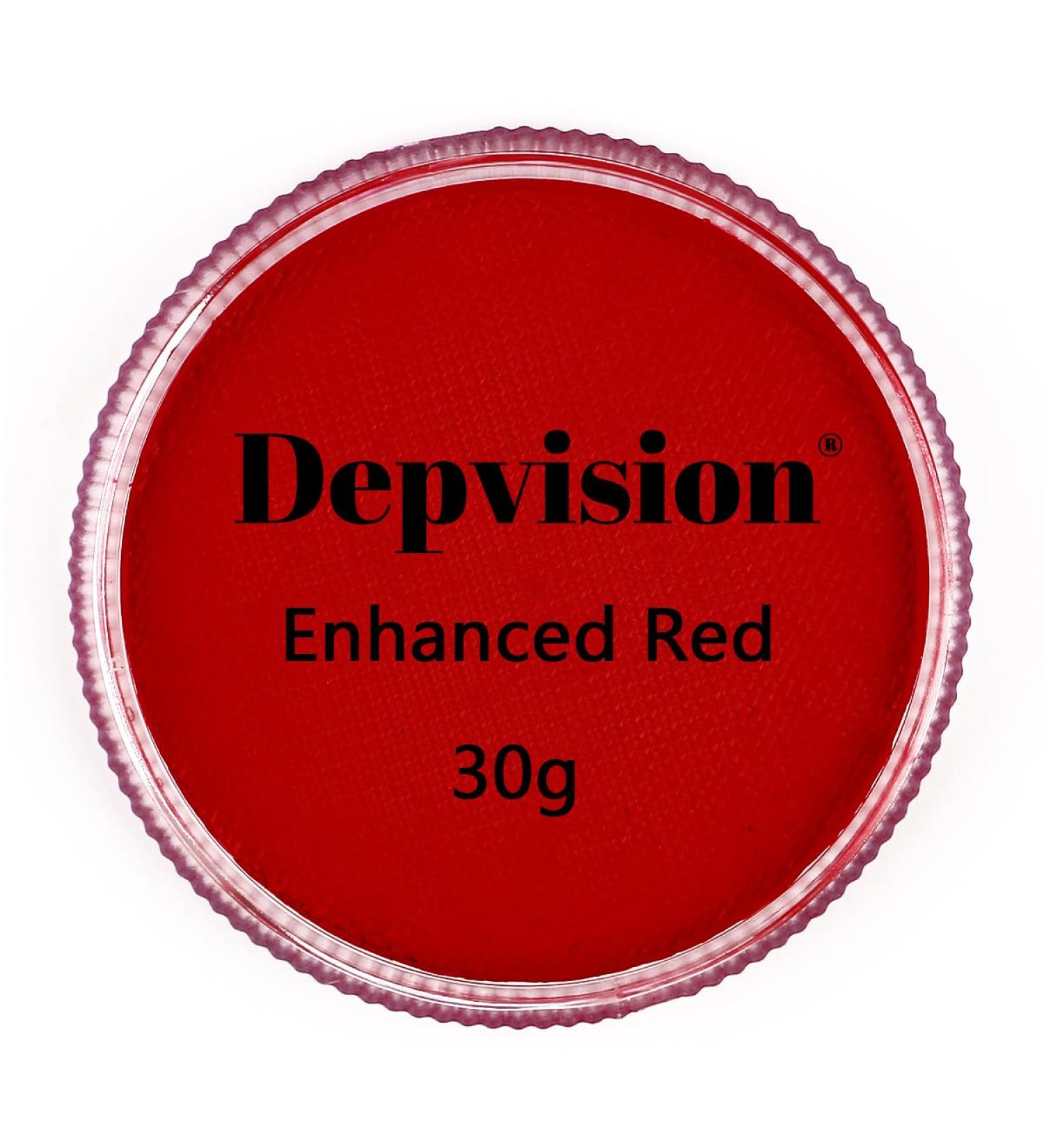 Depvision Professional Face Paint - Water Based Makeup for Kids & Adults - 30g Red for Halloween Christmas & More - Buy Online on GoSupps.com
