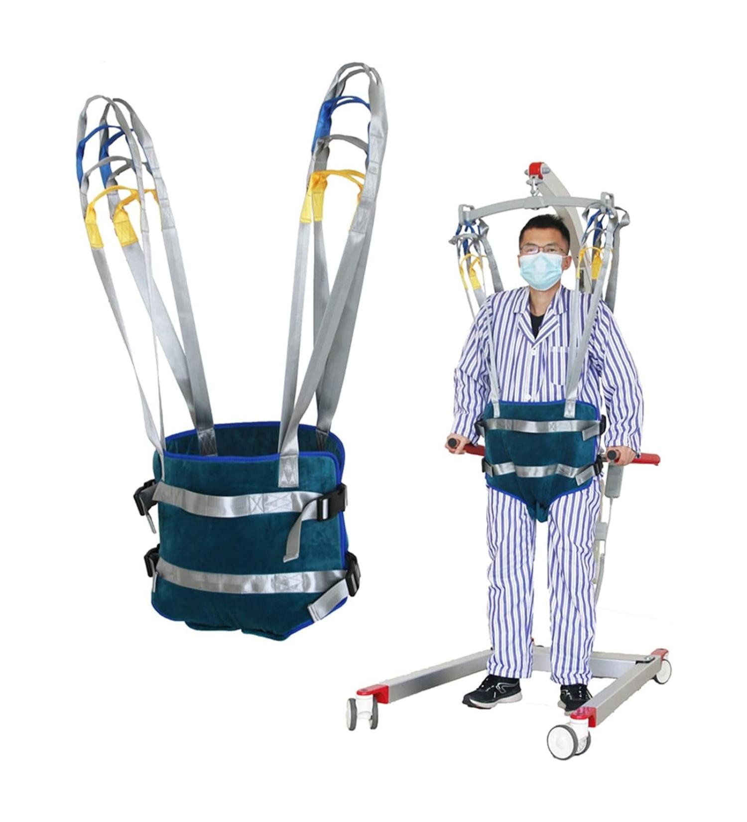 Patient Lift Sling Patient Lifter Equipment Walking Standing Aids Adjustable Diameter Range of 55-72.5cm and Supports 507lbs Compatible with Various of Lifts for Patient Lifts - Buy Online on GoSupps.com
