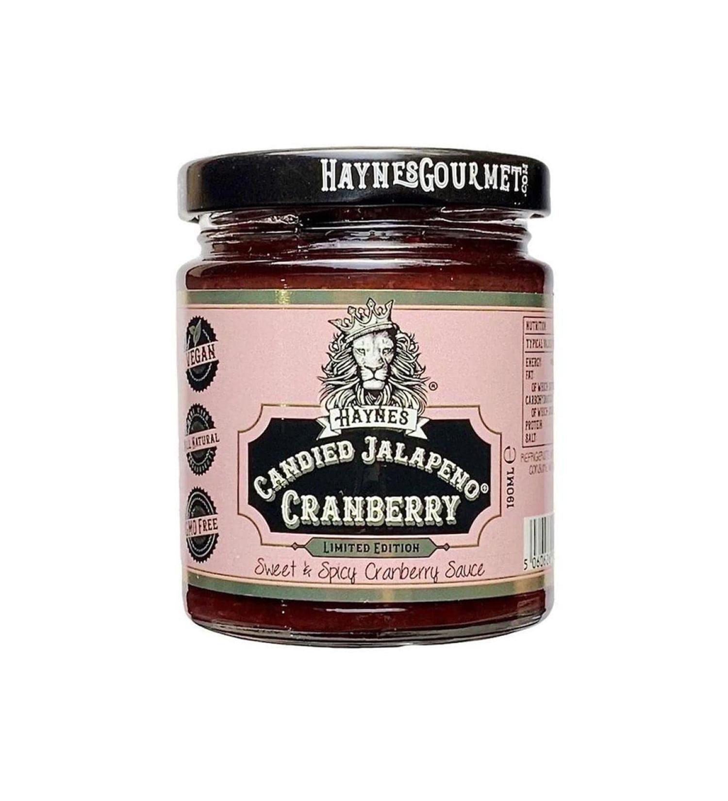 Buy Haynes Candied Jalapeno Cranberry - Sweet & Spicy Gourmet Treat International Shipping Available - Buy Online on GoSupps.com