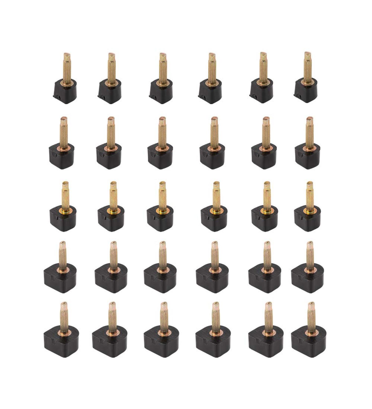30 PCS Black Shoe Repair Stiletto Heel Tips - 5 Sizes Included - Buy Online on GoSupps.com