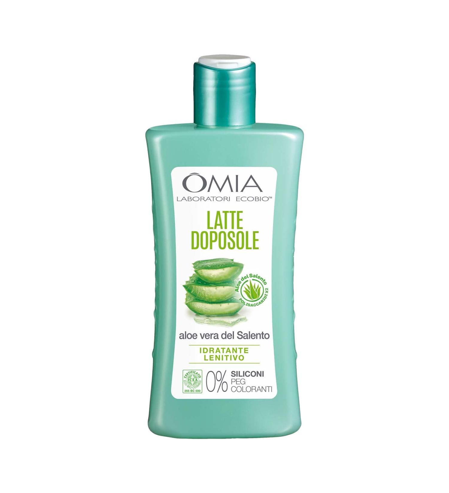 Omia Latte Doposole Biologico Aloe Vera 200ml - Assorbenti Sciutto Pulito Numero 1 in Italia | Tecnologia Instant Dry - Buy Online on GoSupps.com