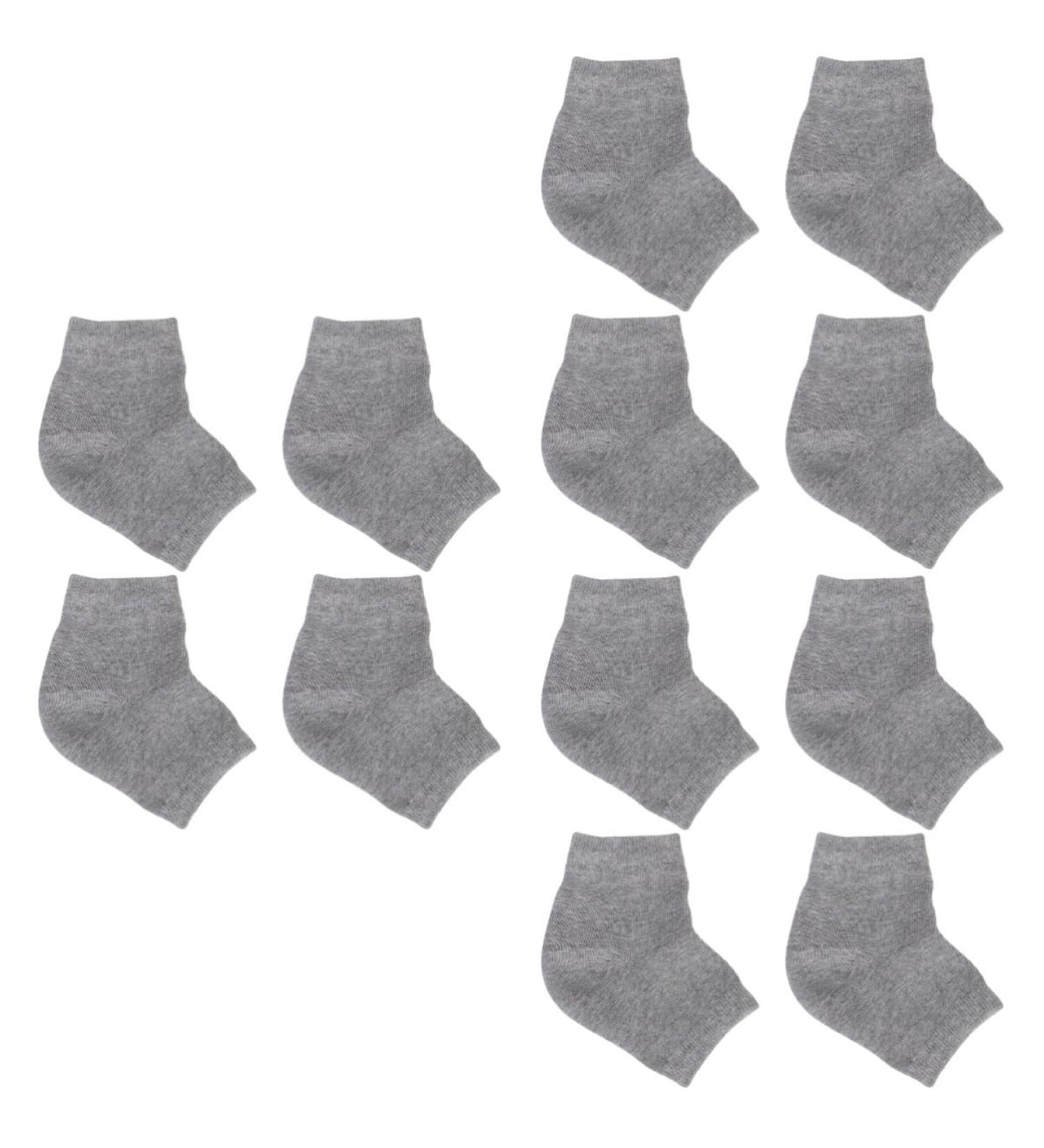 FOMIYES 6 Pairs Dry Feet Socks Rough Calluses Socks Gel Heel Sleeves Feet Repair Socks Heel Moisturizing Socks Stocking Stuffers for Guys Mens Socks Anti Cracked Feet Ankle Socks Man - Buy Online on GoSupps.com