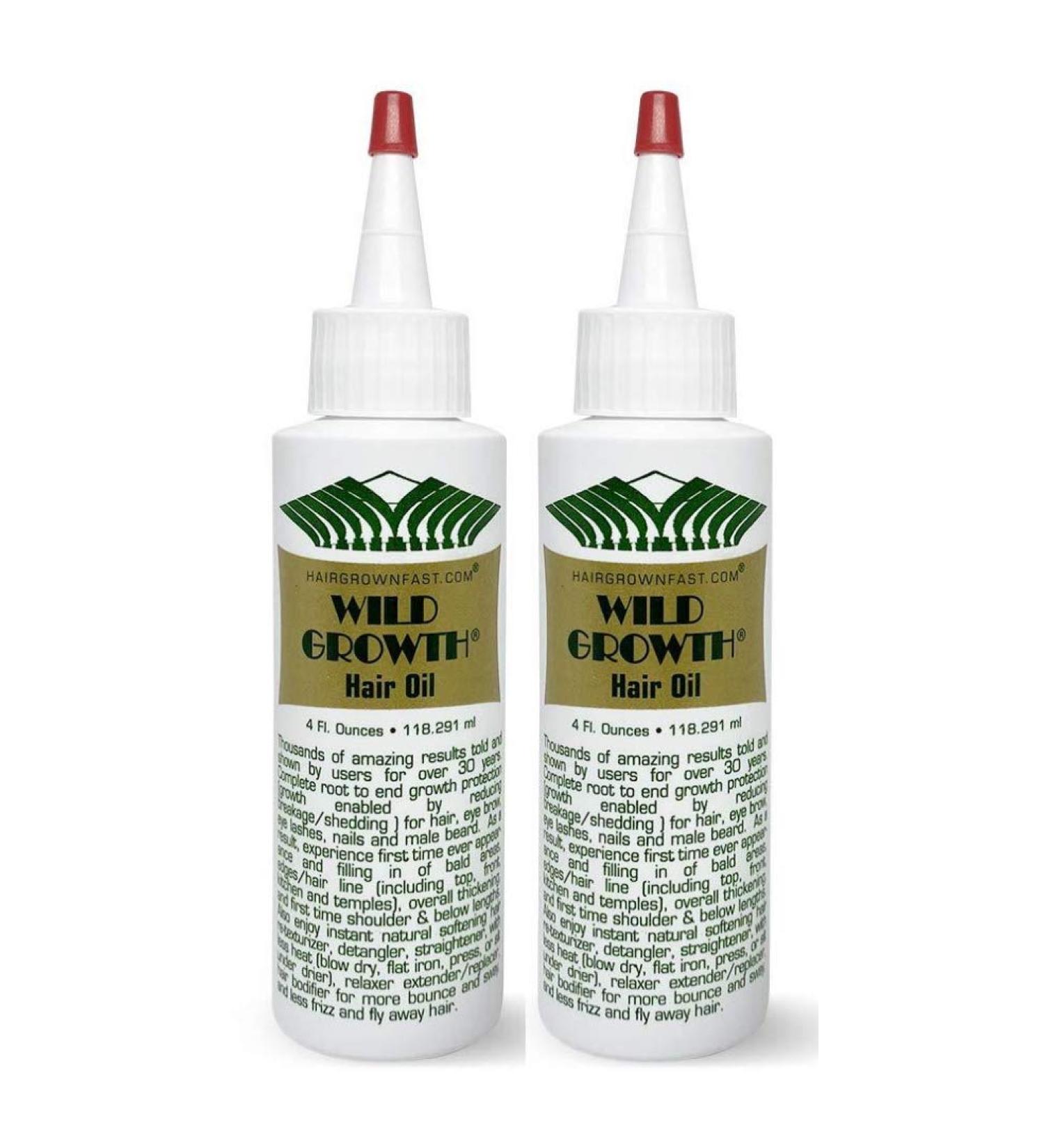 Buy Wild Growth Hair Oil 2x 118ml - Superior Nourishment for Healthy Hair | International Shipping Available - Buy Online on GoSupps.com