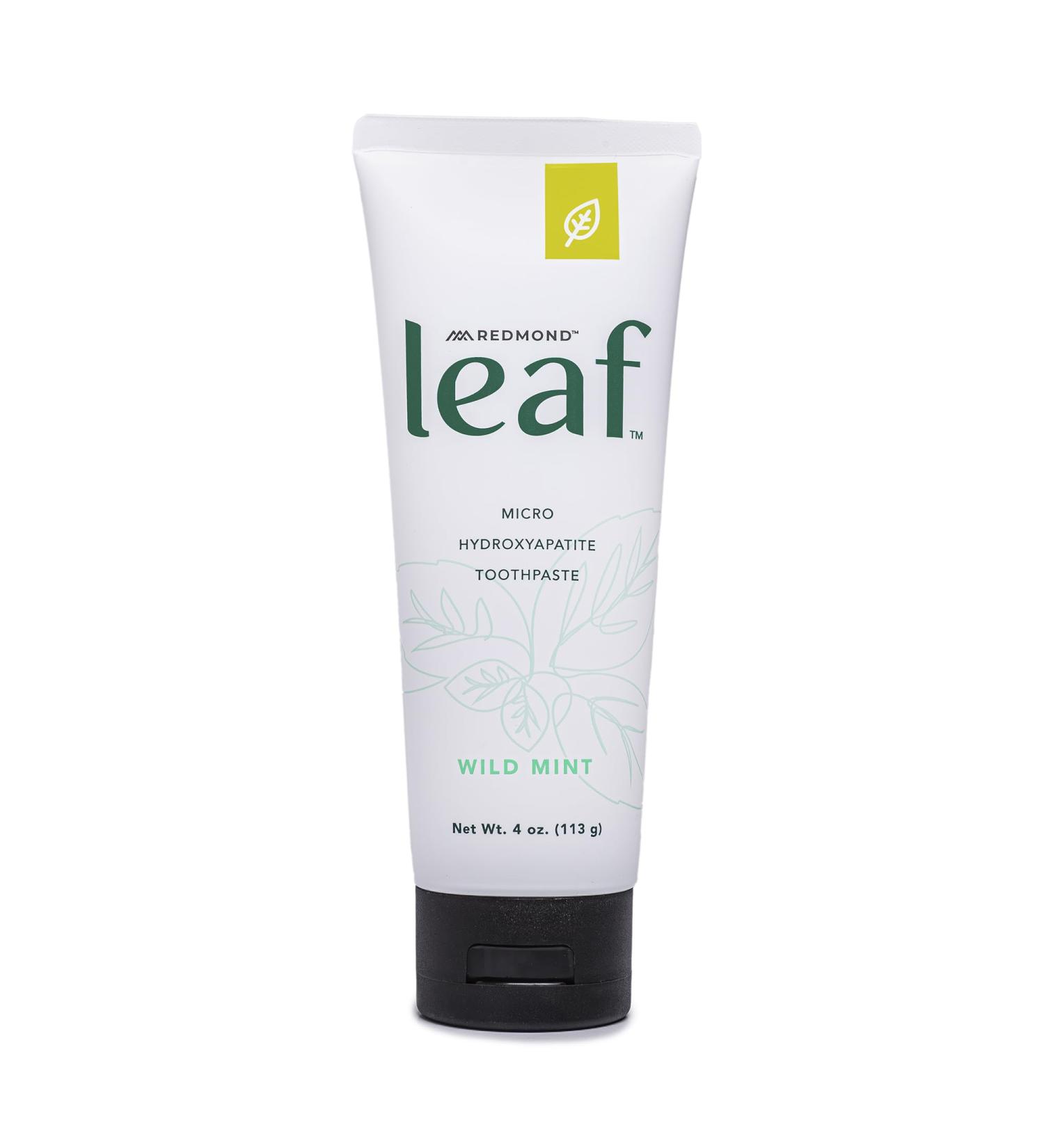 REDMOND Leaf Micro Hydroxyapatite Toothpaste Tube (Wild Mint) - Buy Online on GoSupps.com