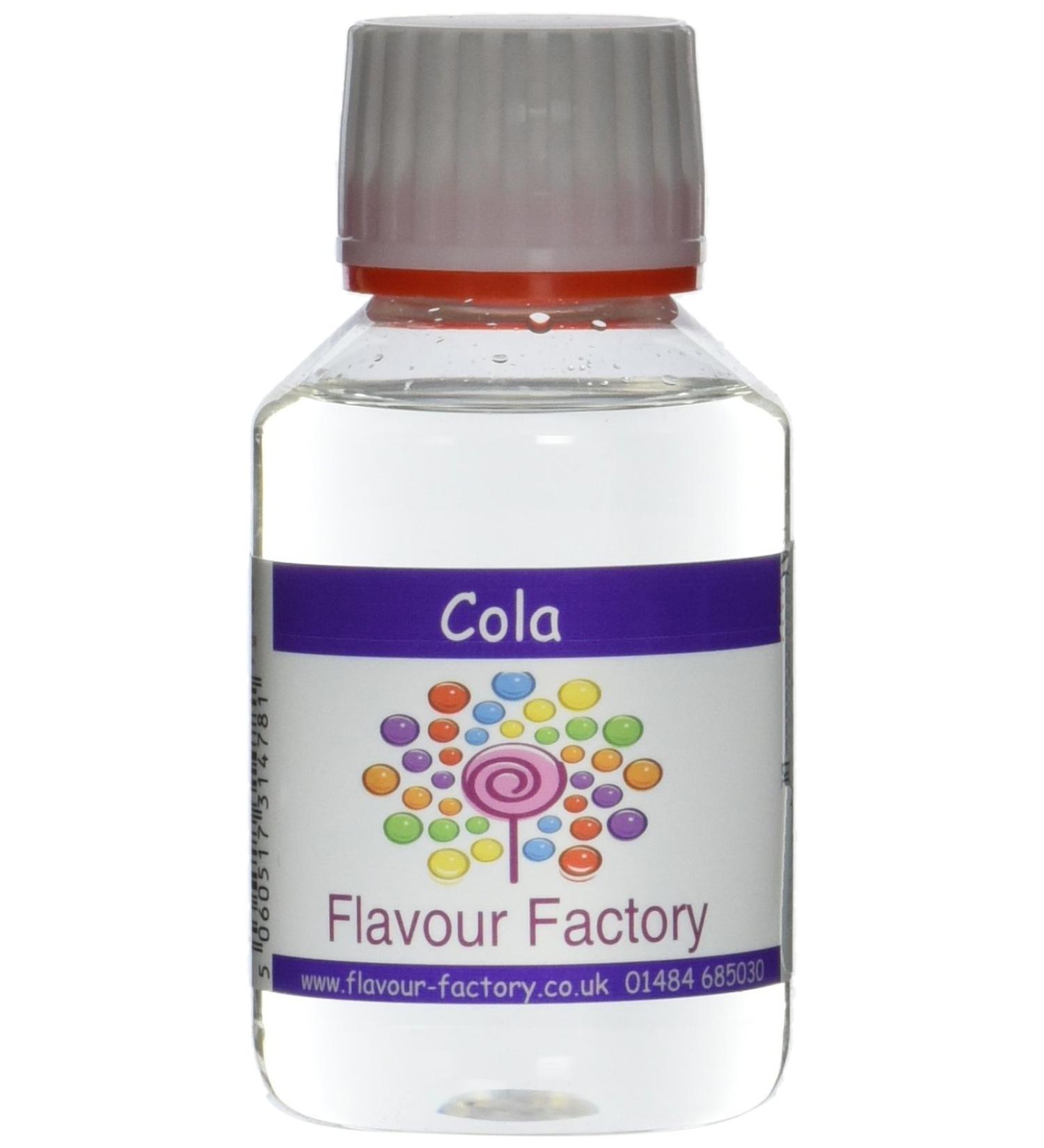 Flavour Factory Cola Intense Food Flavouring 100 ml - Buy Online on GoSupps.com