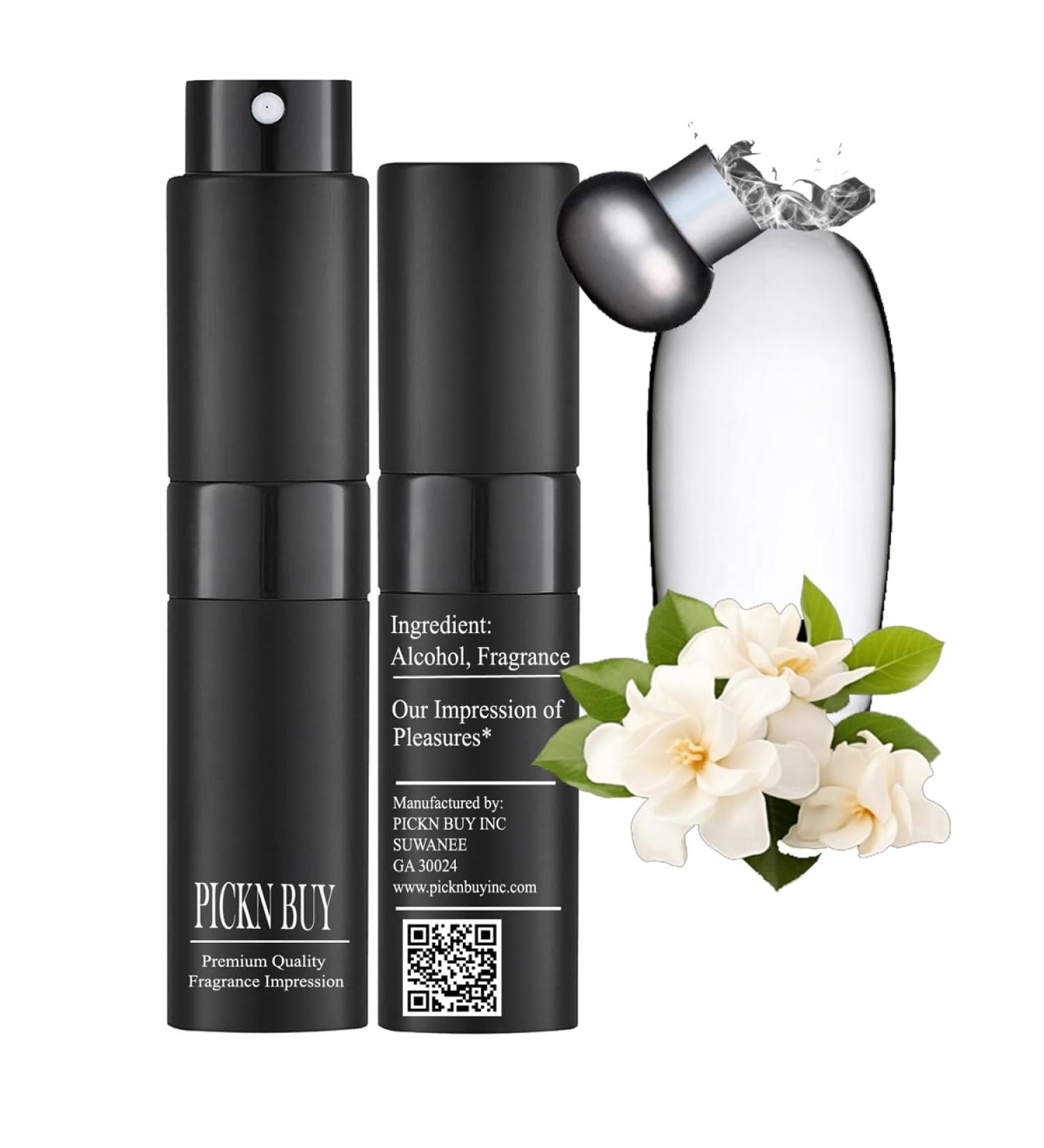 PICKN BUY Luxury Perfume for Women 0.34 Fl oz Scent Compatible to Pleasures Perfume Made in USA Long-Lasting Spray Comes in Refilable Bottle Pleasures* Impressions 0.34 Fl Oz (Pack of 1) - Buy Online on GoSupps.com