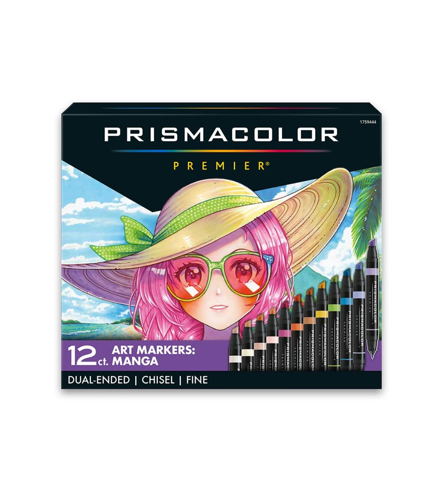 Prismacolor Premier Double-Ended Manga Art Markers - 12 Pack - Buy Online on GoSupps.com
