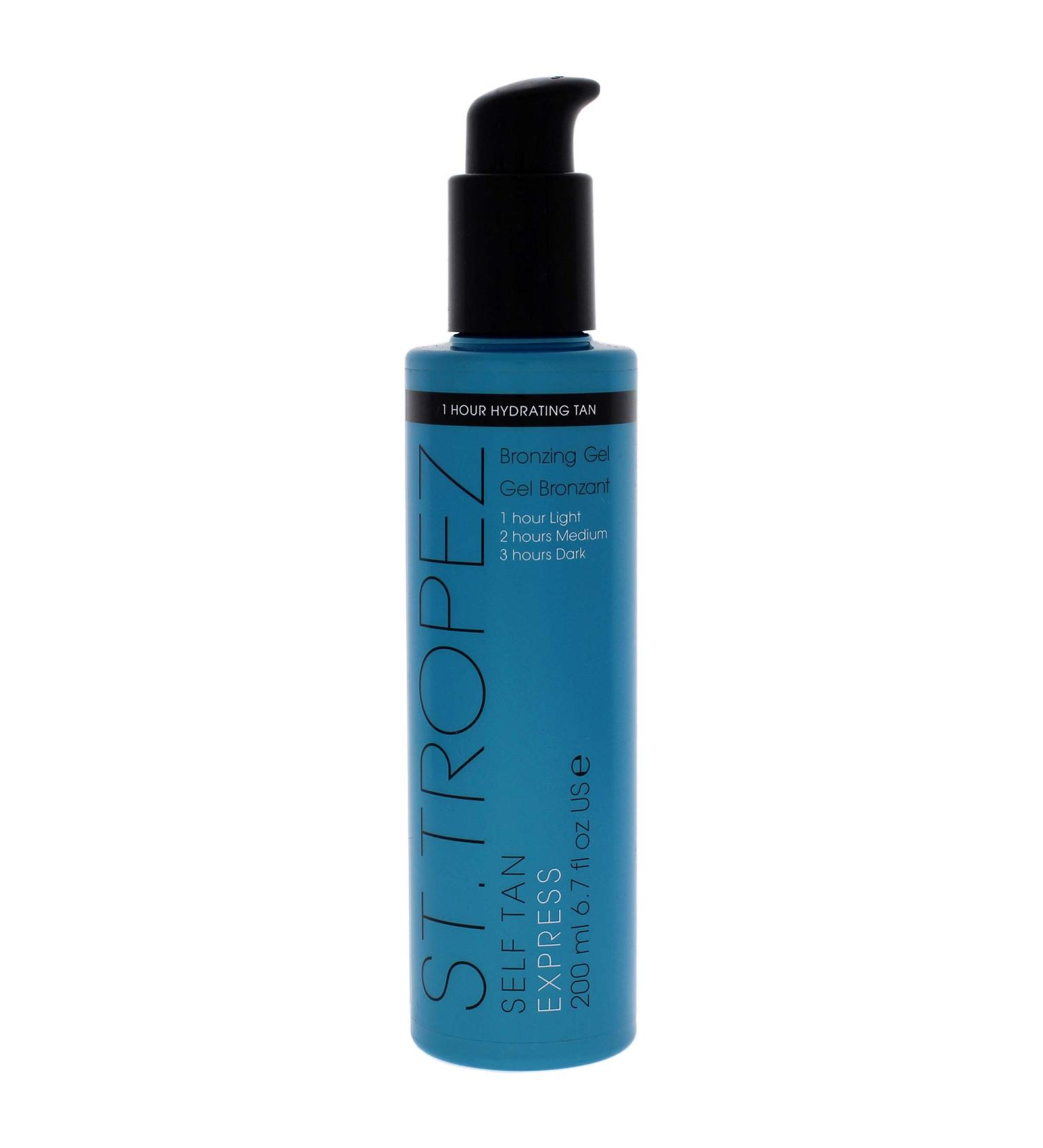 Self Tan Express Bronzing Gel - 200ml | Fast-Acting Self Tanner for a Natural Glow | International Shipping Available - Buy Online on GoSupps.com