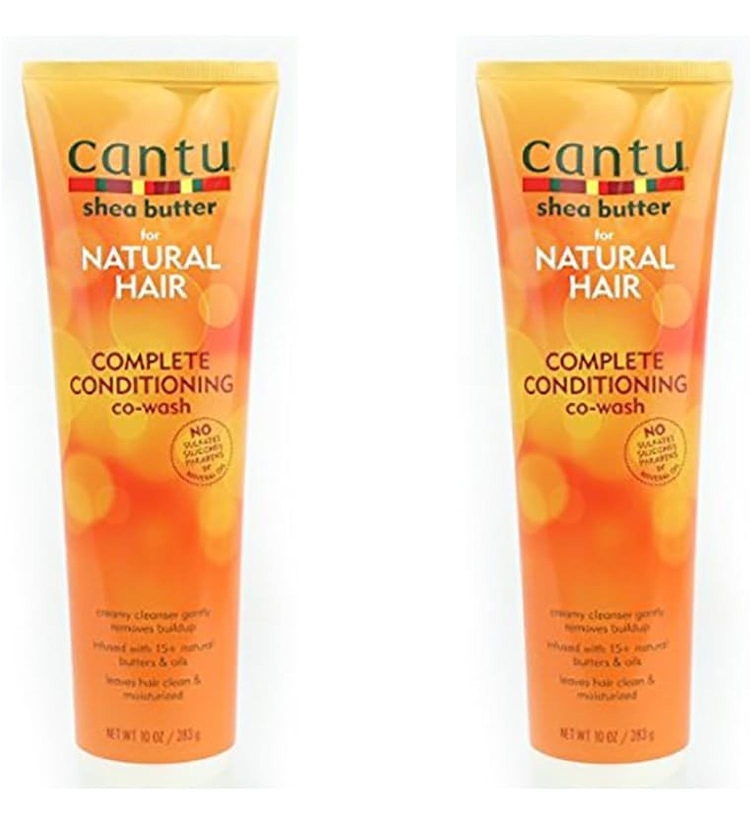 cantu Natural Hair Complete Conditioning Co-Wash - Pack of 2 - 10 Oz.