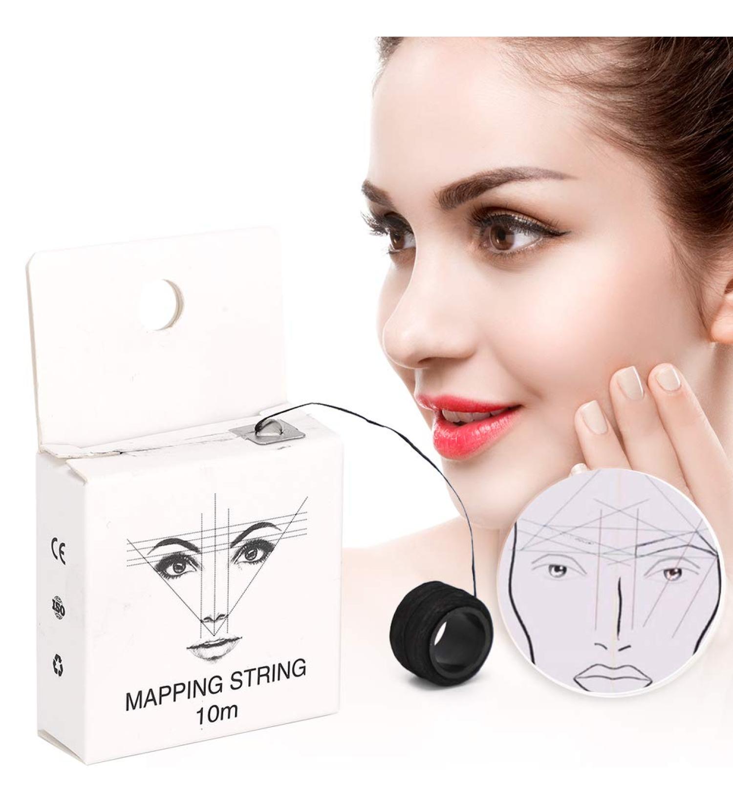 Microblading Chain 10m - Pre-Colored Eyebrow Marker & Mapping String for Precision Microblading - Buy Online on GoSupps.com